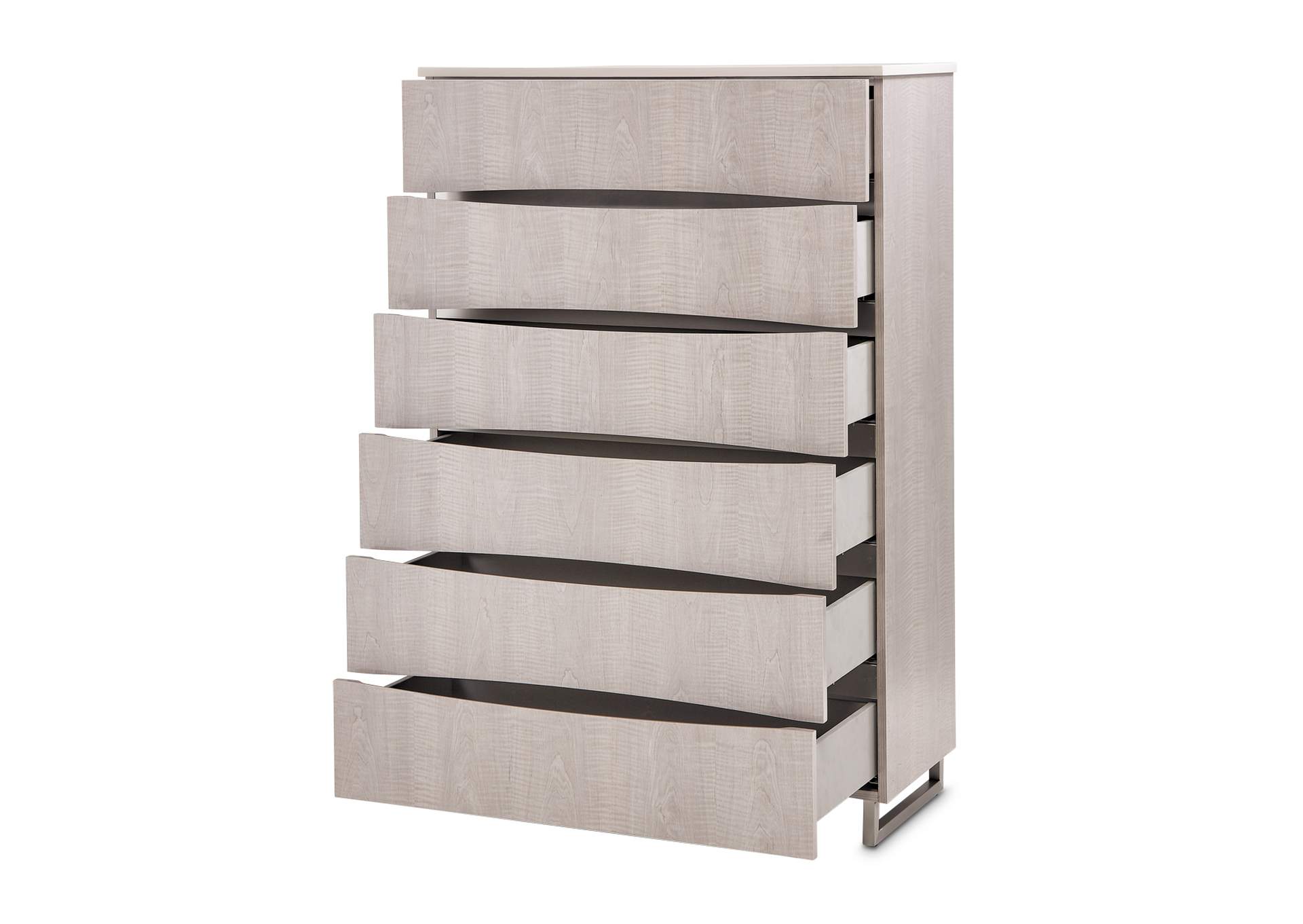 Marin 6-Drawer Chest - Greige image 5