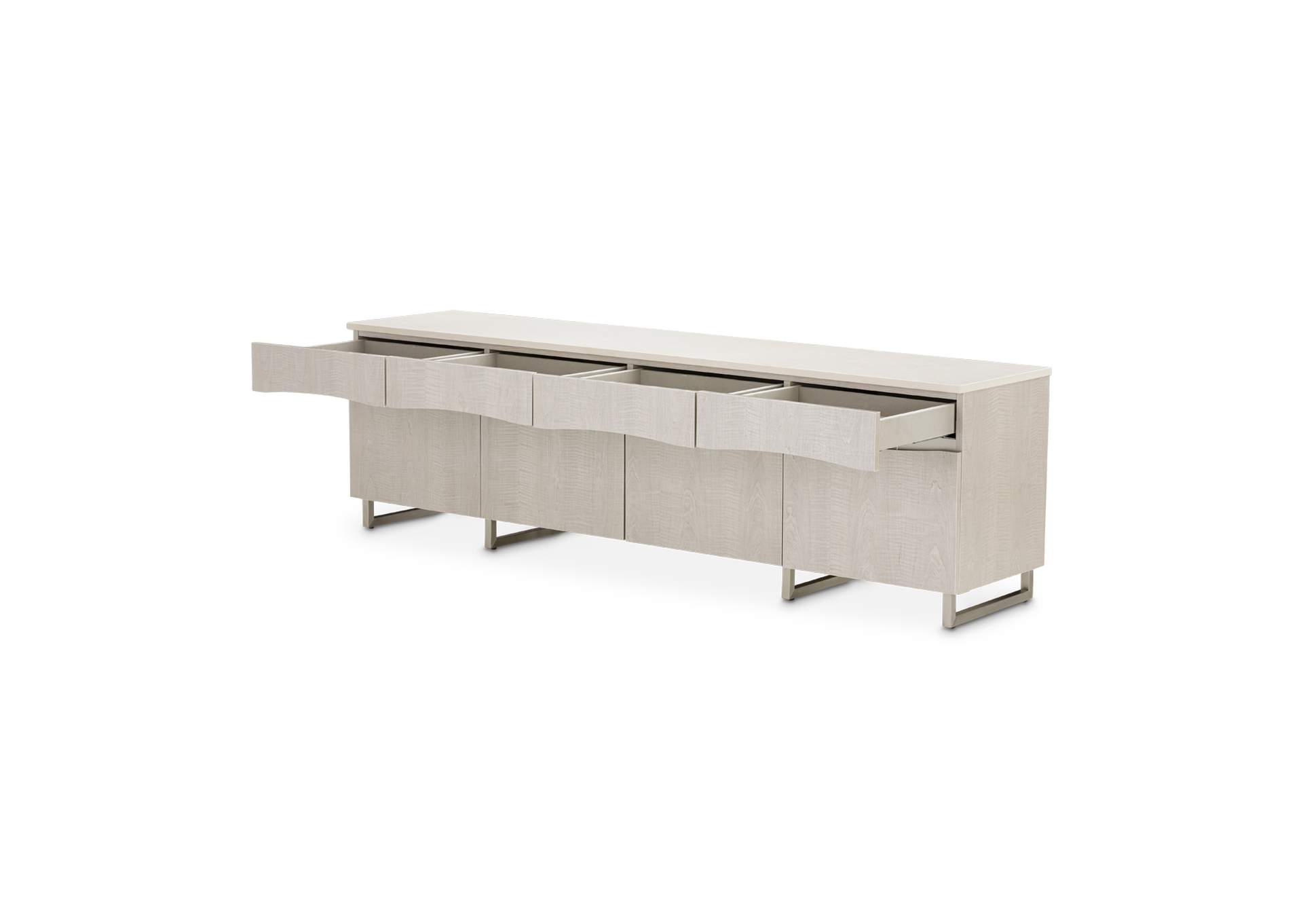Marin Media Cabinet - Greige image 4