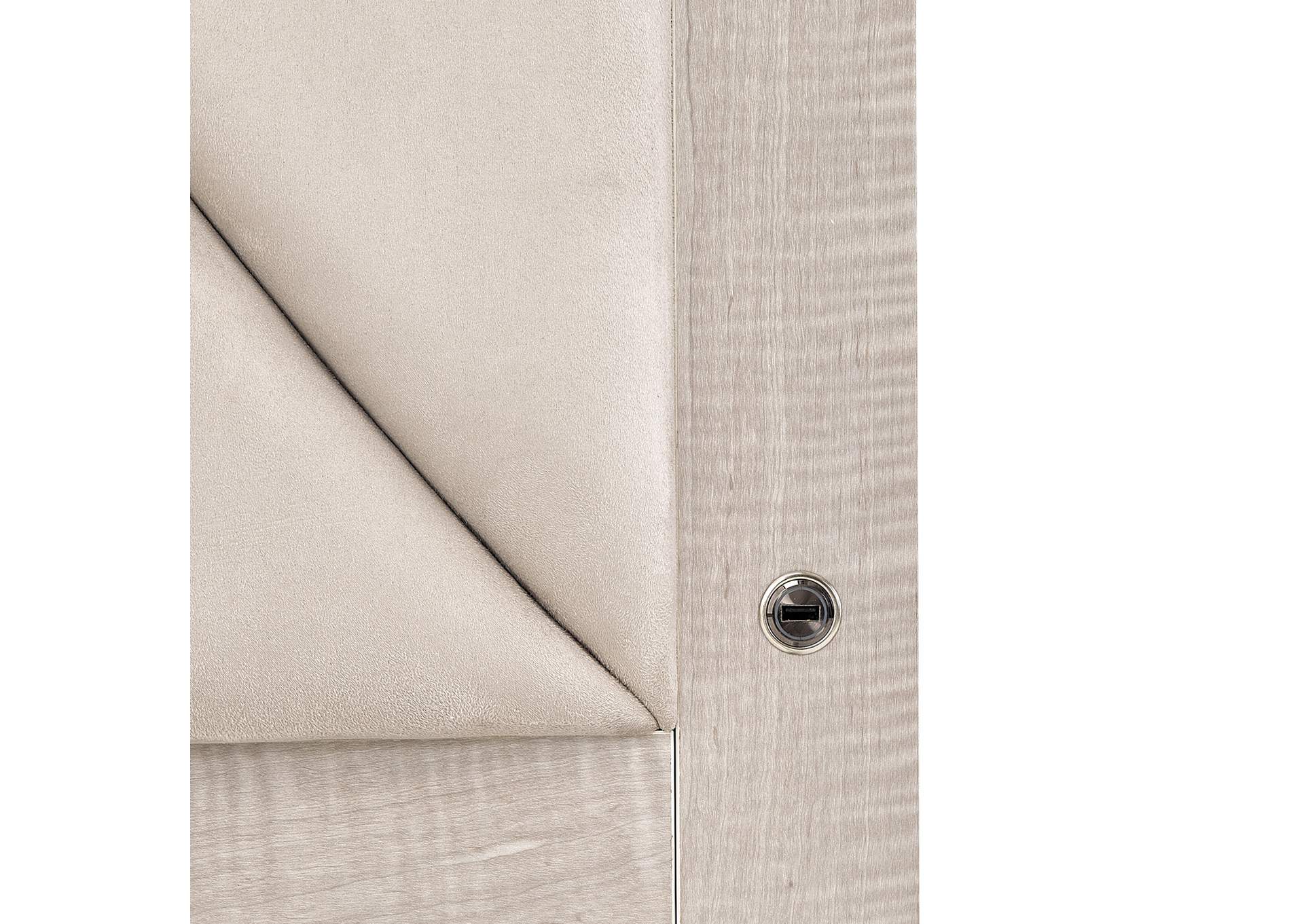 Marin Cal. King Panel Bed - Greige image 8