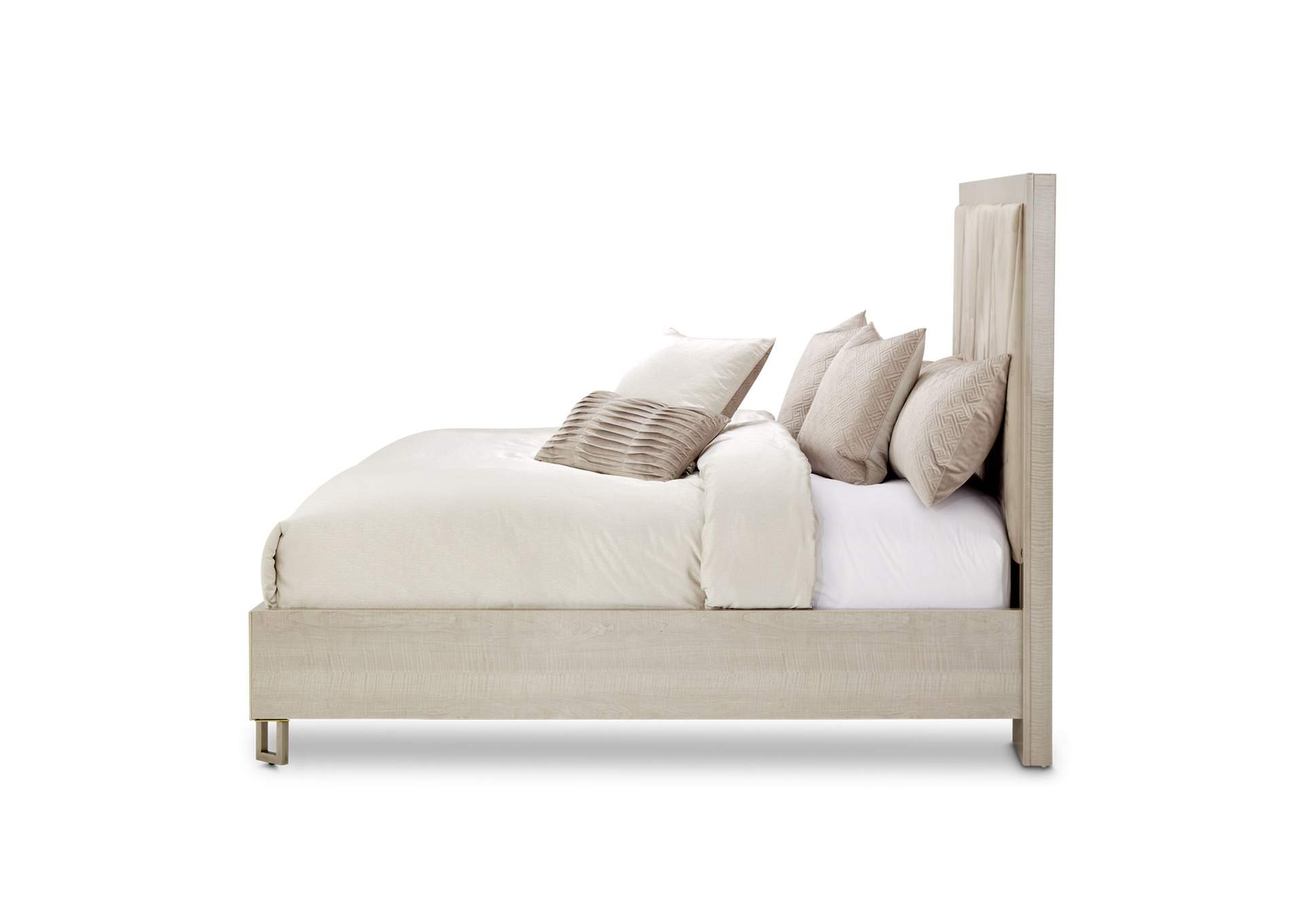 Marin Queen Panel Bed - Greige image 4