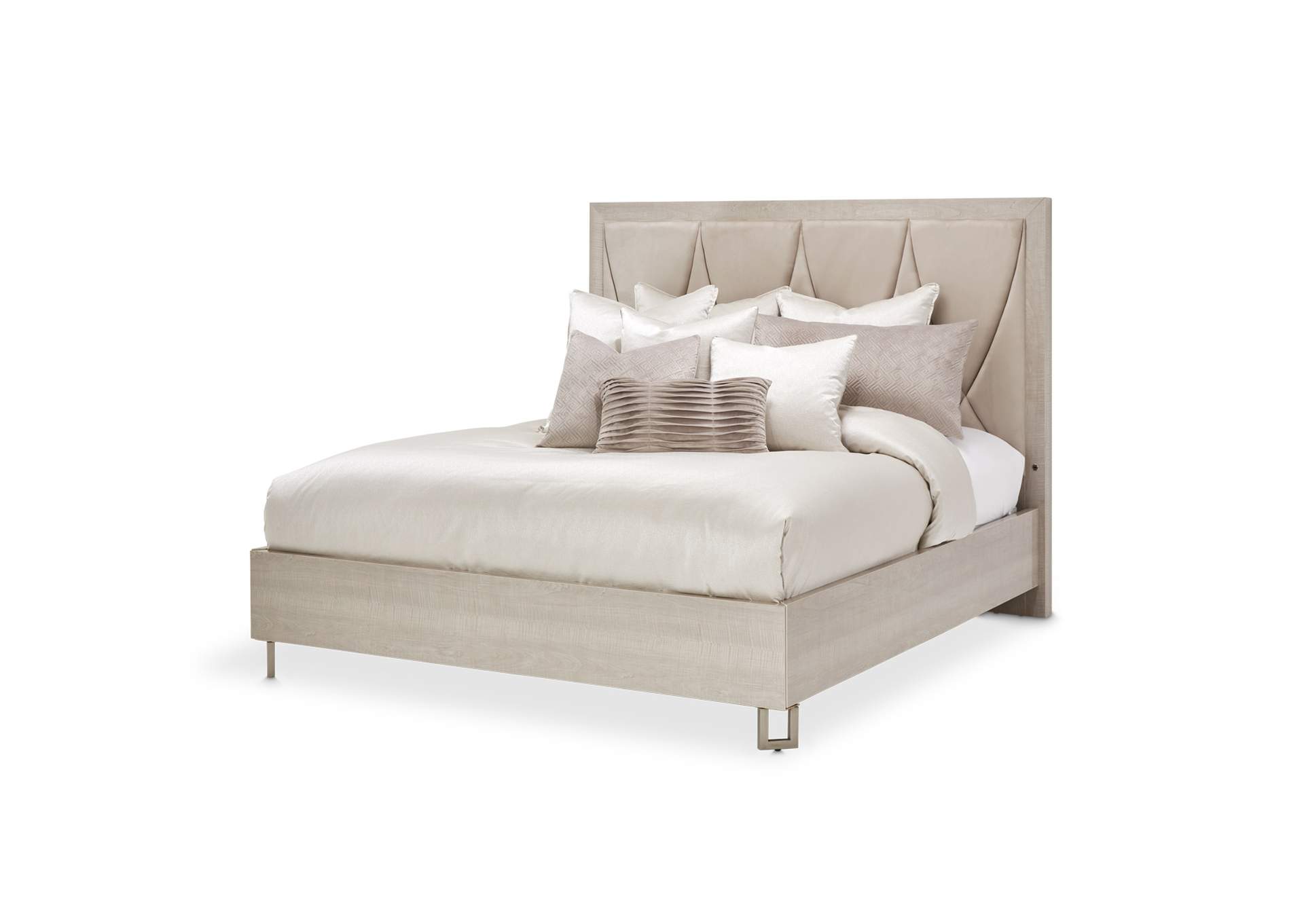 Marin Queen Panel Bed - Greige image 12