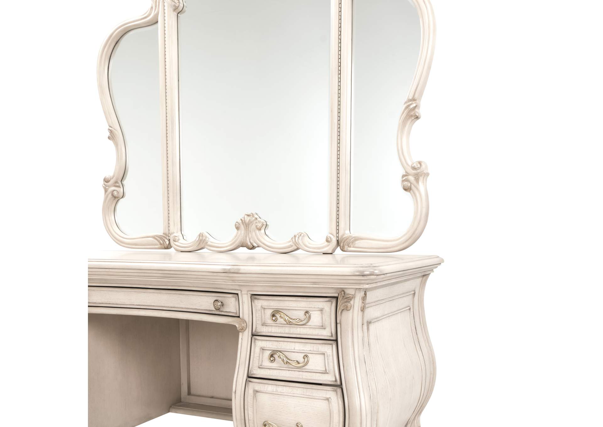 Platine de Royale Vanity Mirror - Champagne image 8