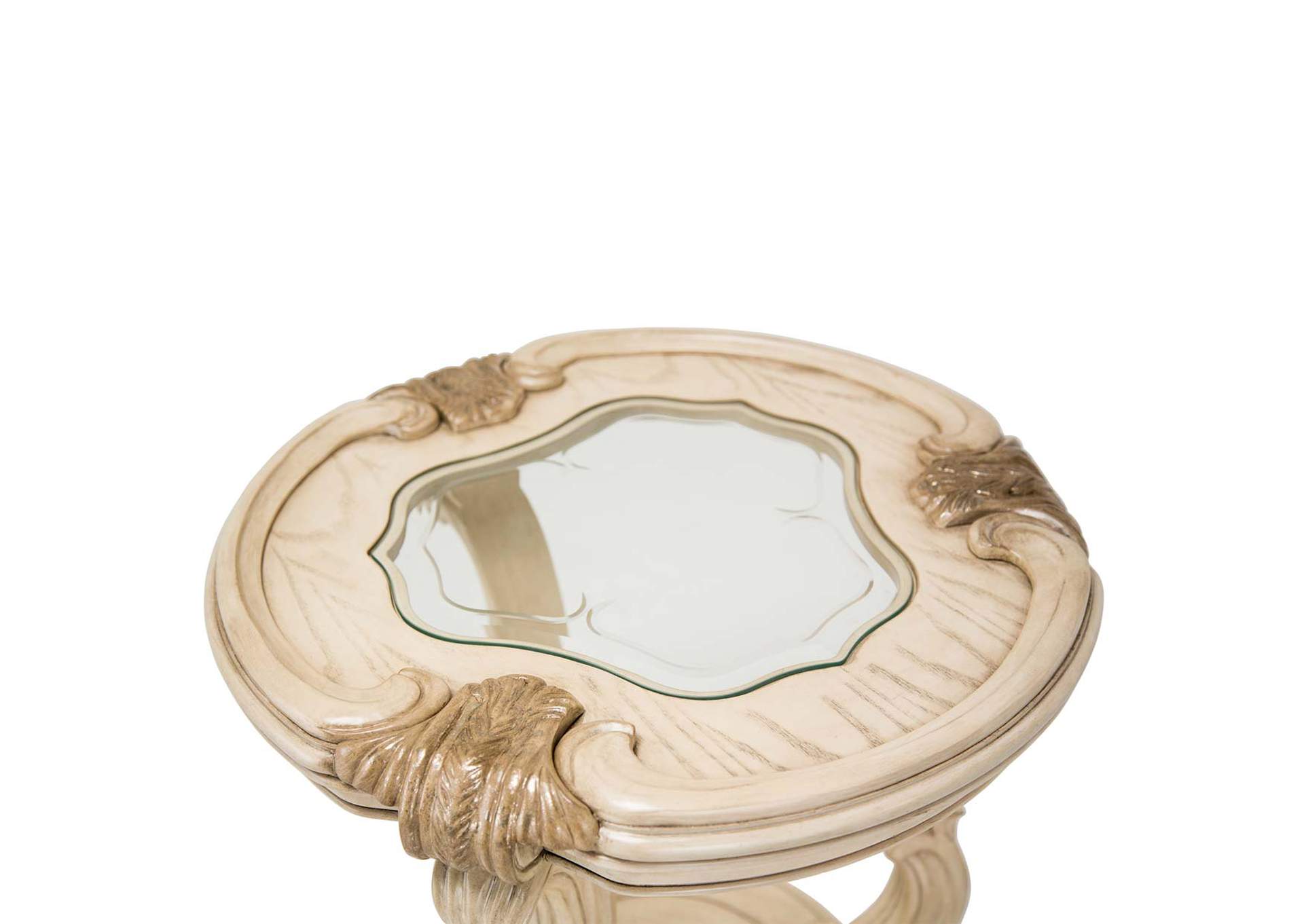 Platine de Royale Chair Side Table - Champagne image 3