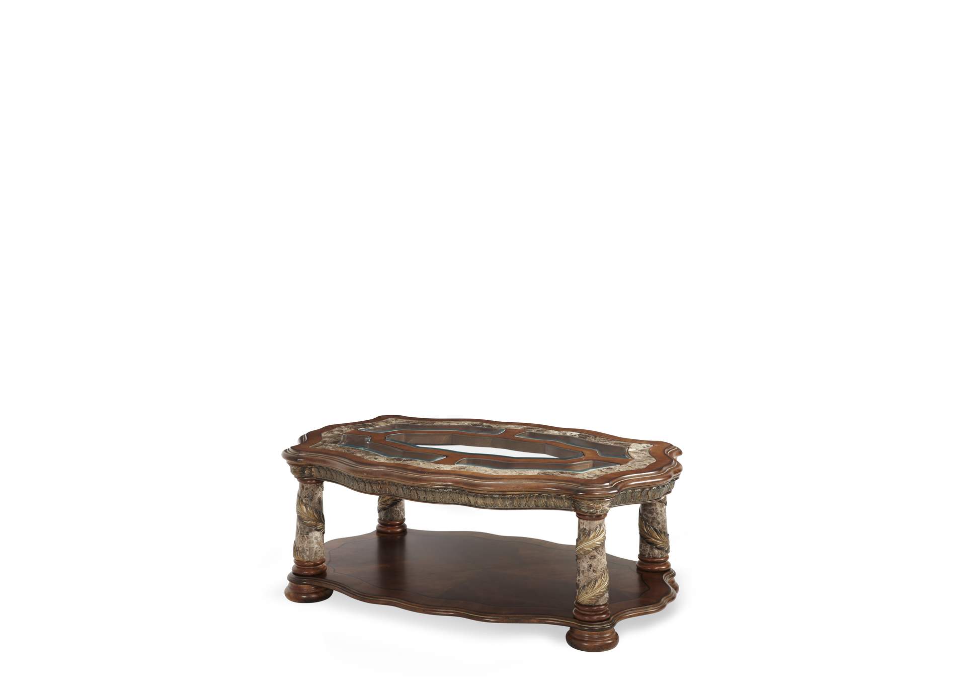 Villa Valencia Cocktail Table - Classic Chestnut