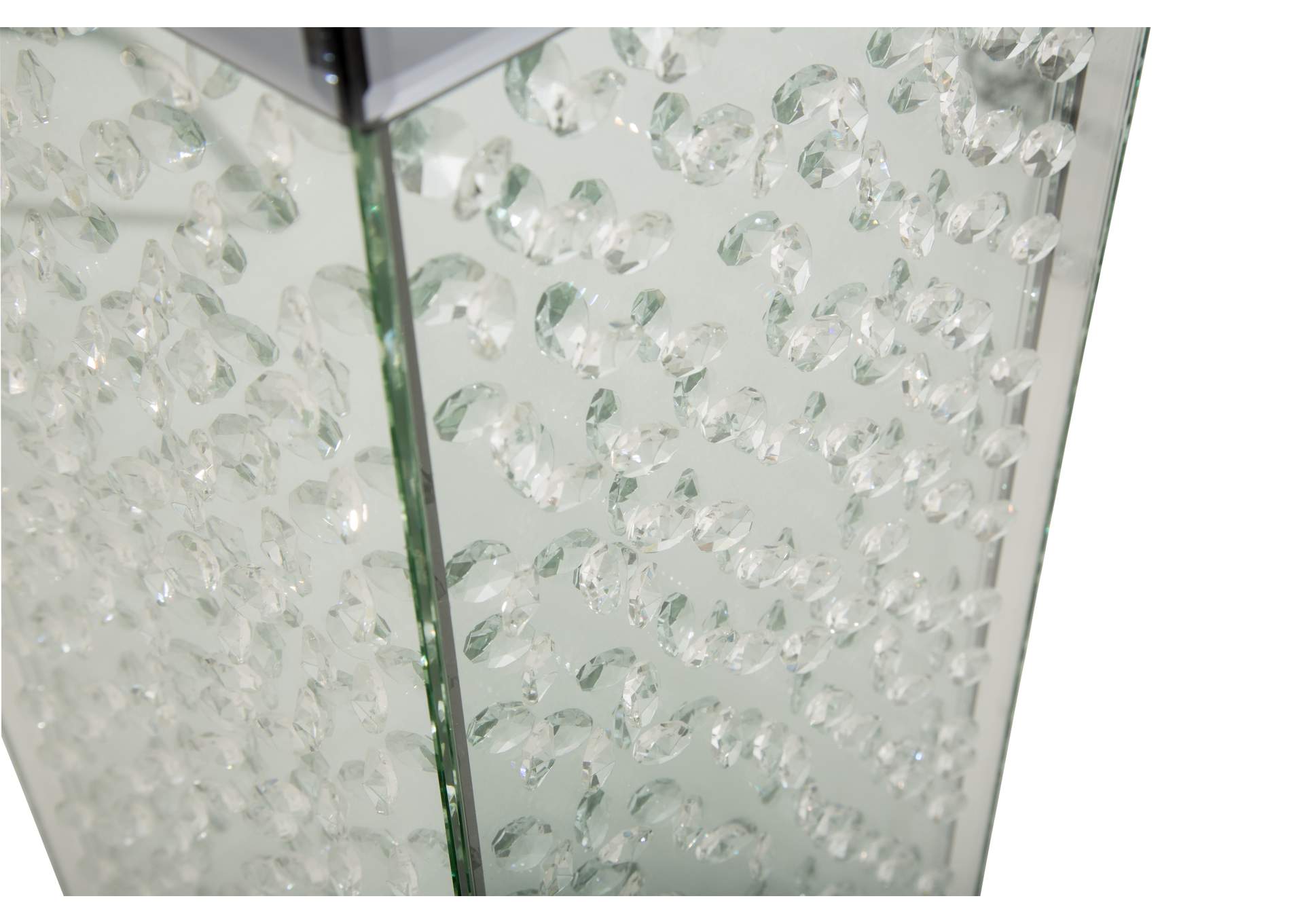 Montreal Large Mirrored Vase with Crystal Accents image 8