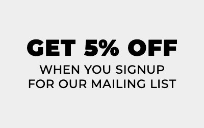 5% Off Newsletter Signup