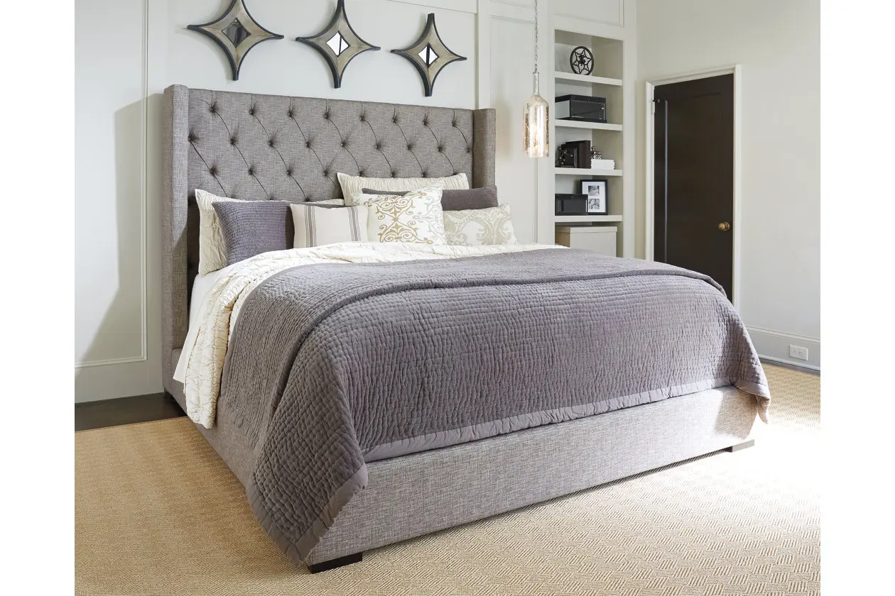 Sorinella California King Upholstered Bed Sorinella California King Upholstered Bed, California King Tufted Bed