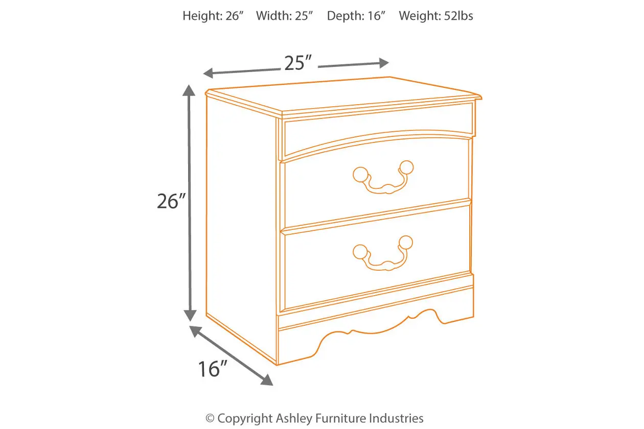 Catalina Queen/Full Panel Headboard Bed with Mirrored Dresser and 2