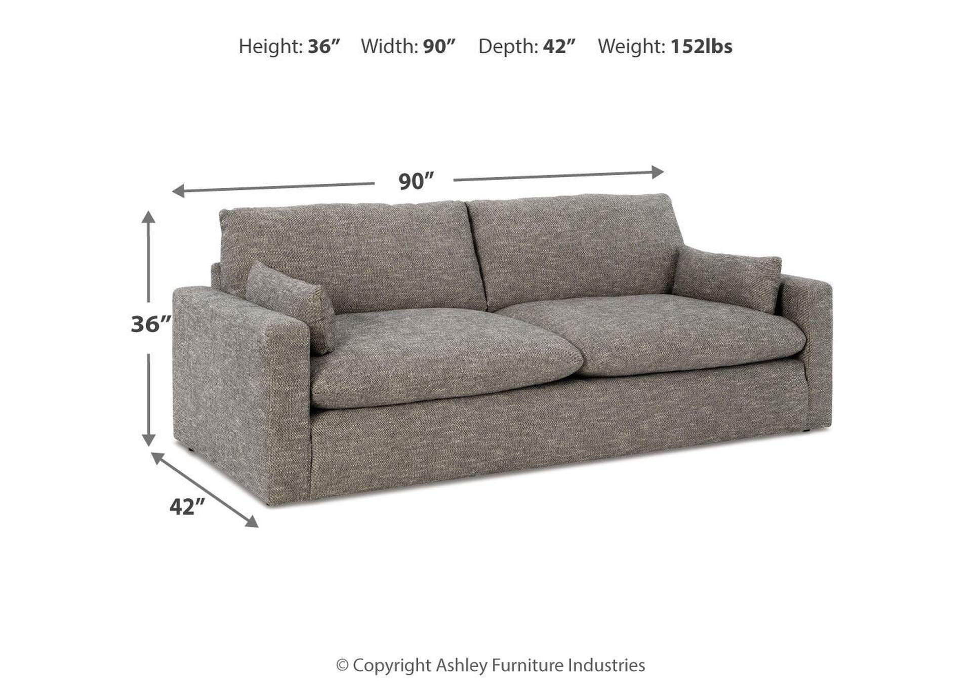 Dramatic Sofa, Loveseat, Chair and Ottoman image 10