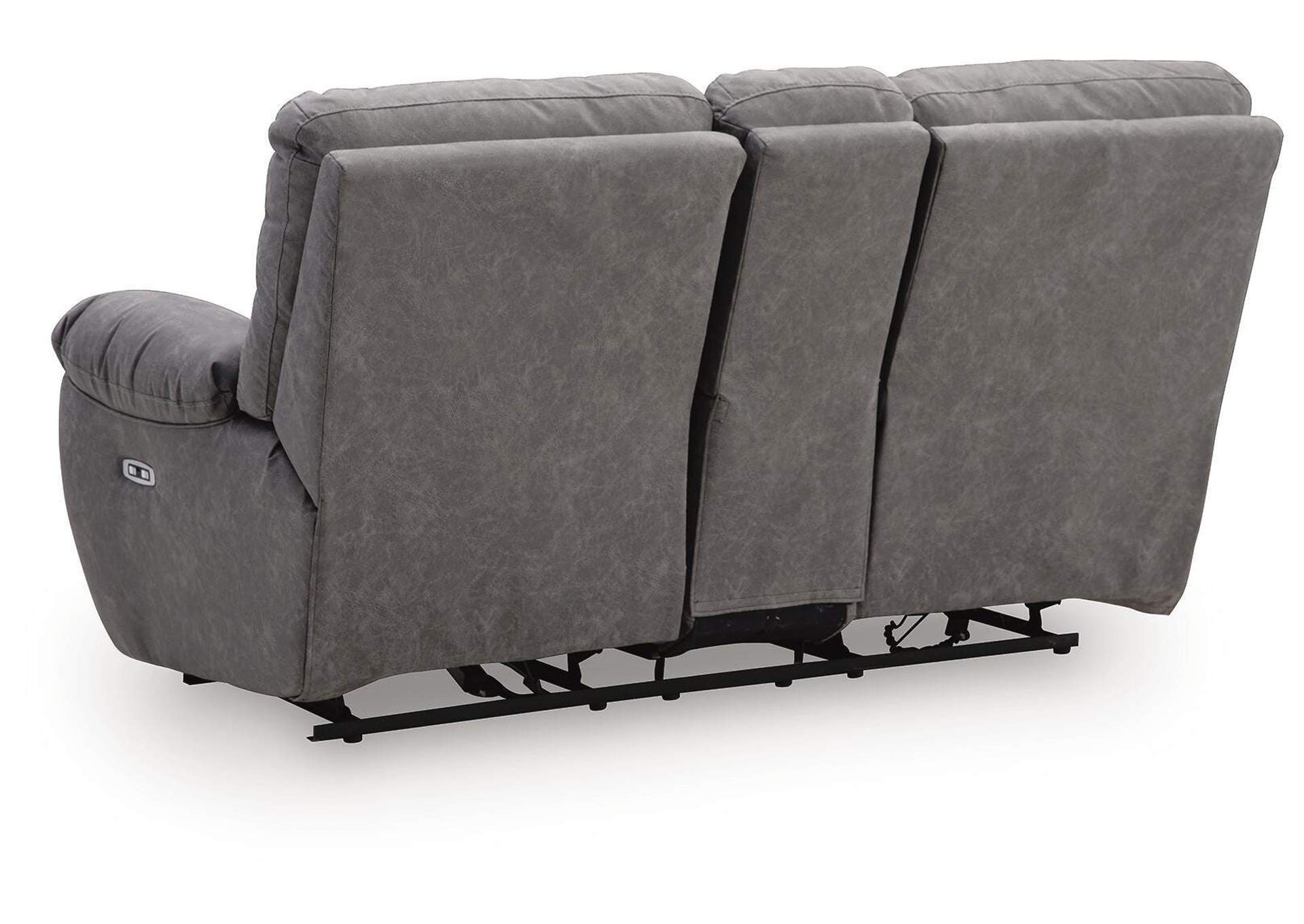 Bakerstein Power Reclining Loveseat with Console image 6