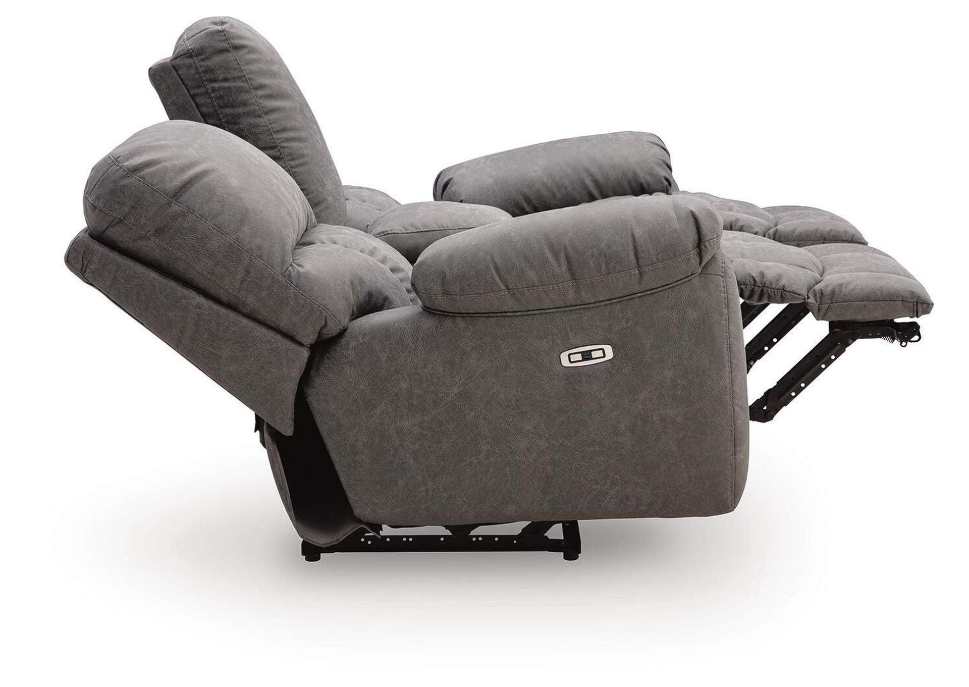 Bakerstein Power Reclining Loveseat with Console image 5