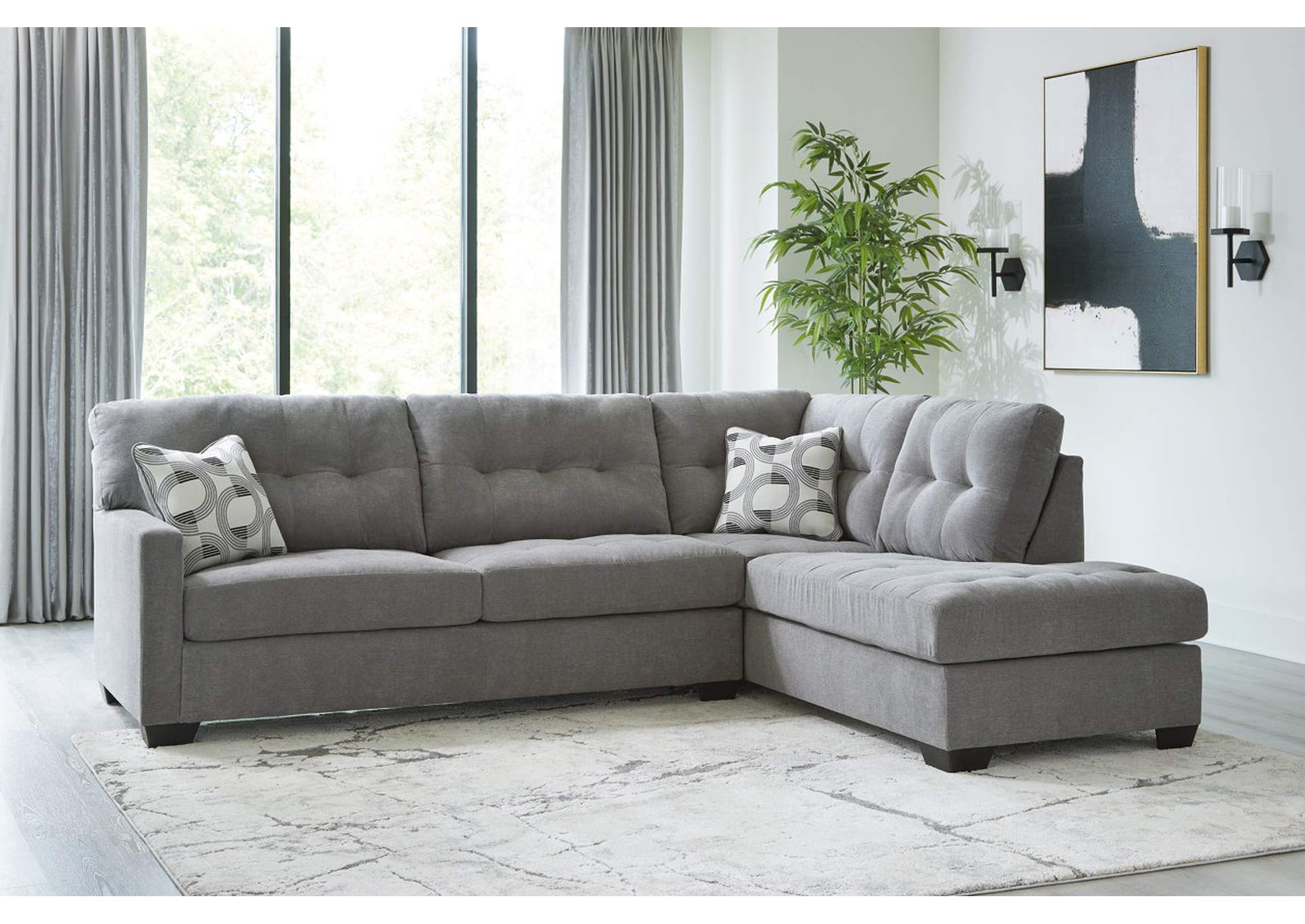 Highland Falls 2-Piece Sectional with Chaise image 2