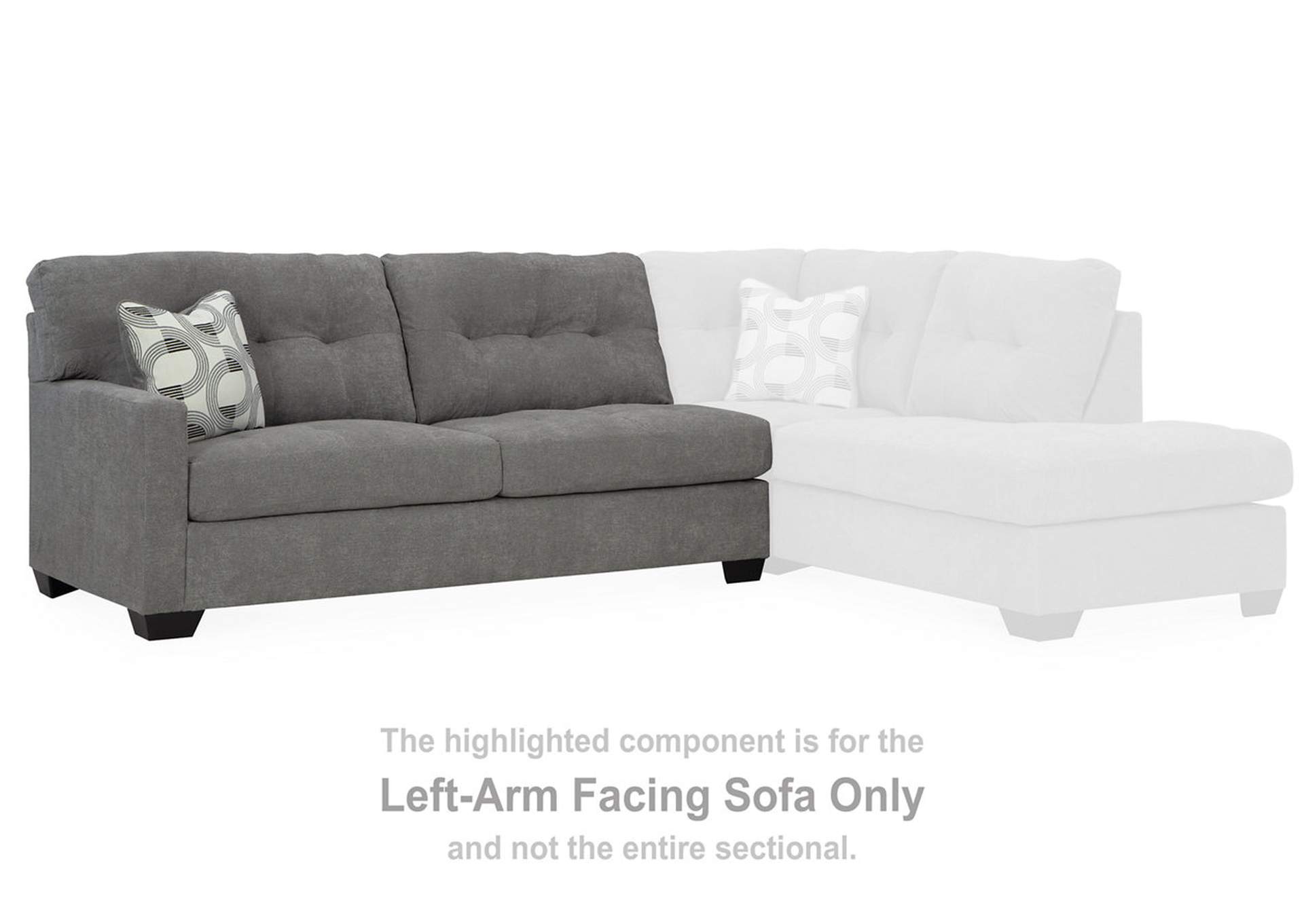 Highland Falls 2-Piece Sectional with Chaise image 7