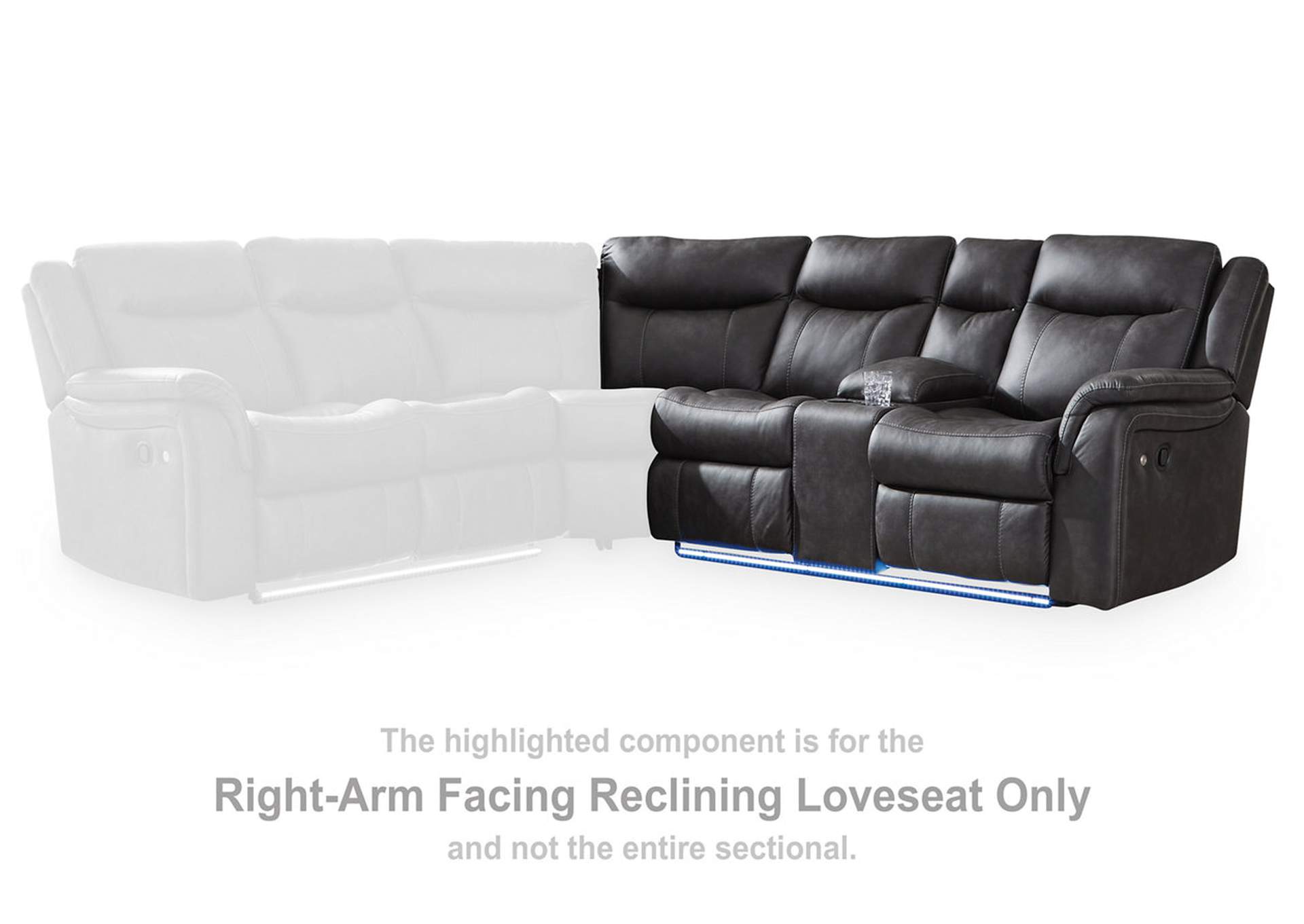 Sultan Meadow 2-Piece Reclining Sectional image 14