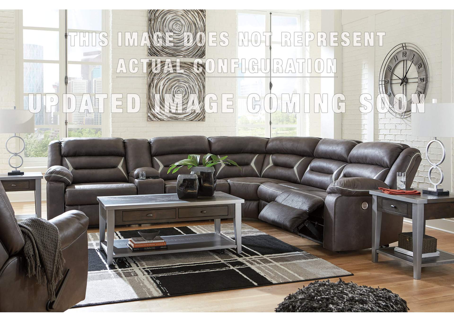 Kincord 2-Piece Power Reclining Sectional image 1