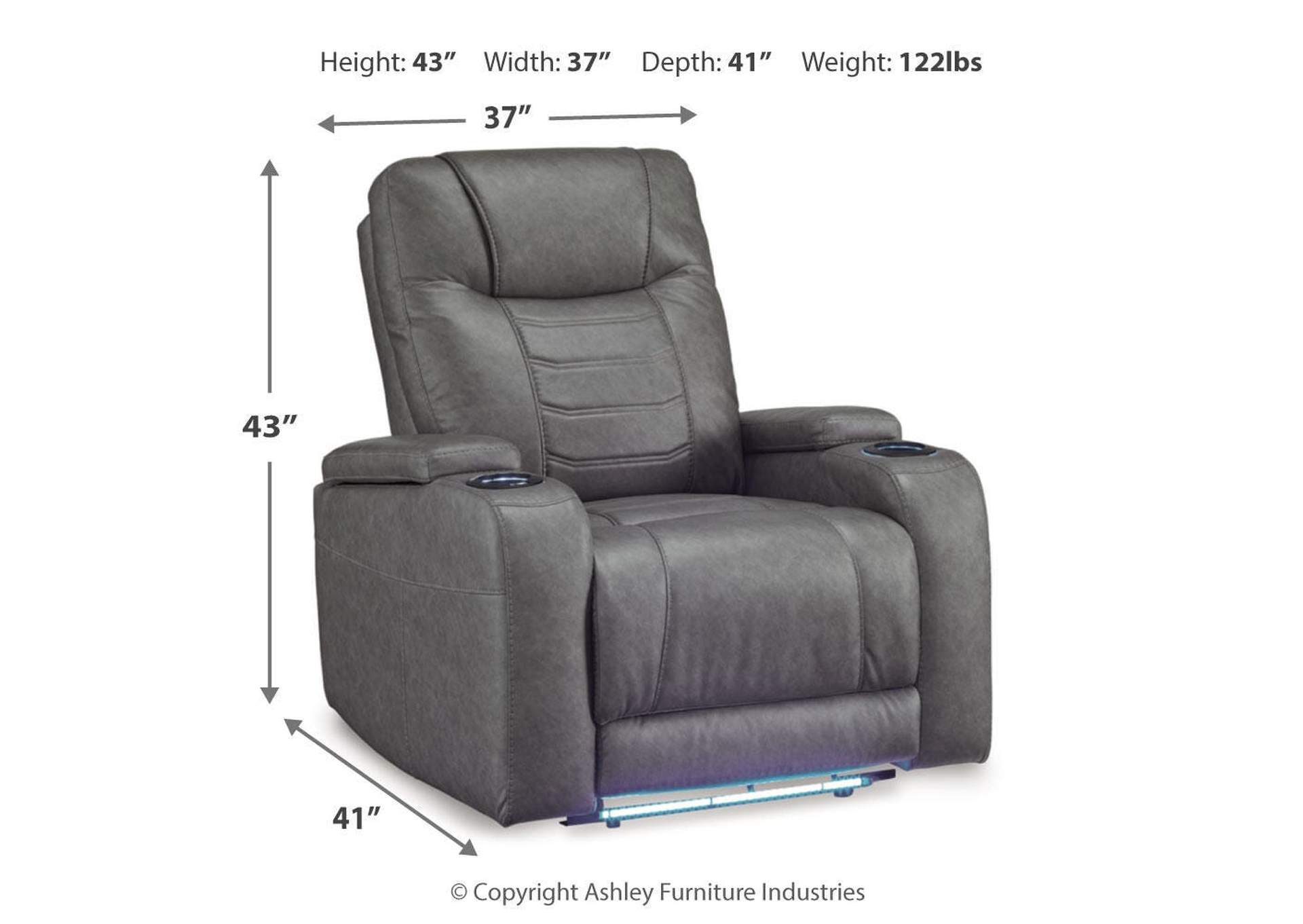 Schooner Rocks Power Recliner image 4
