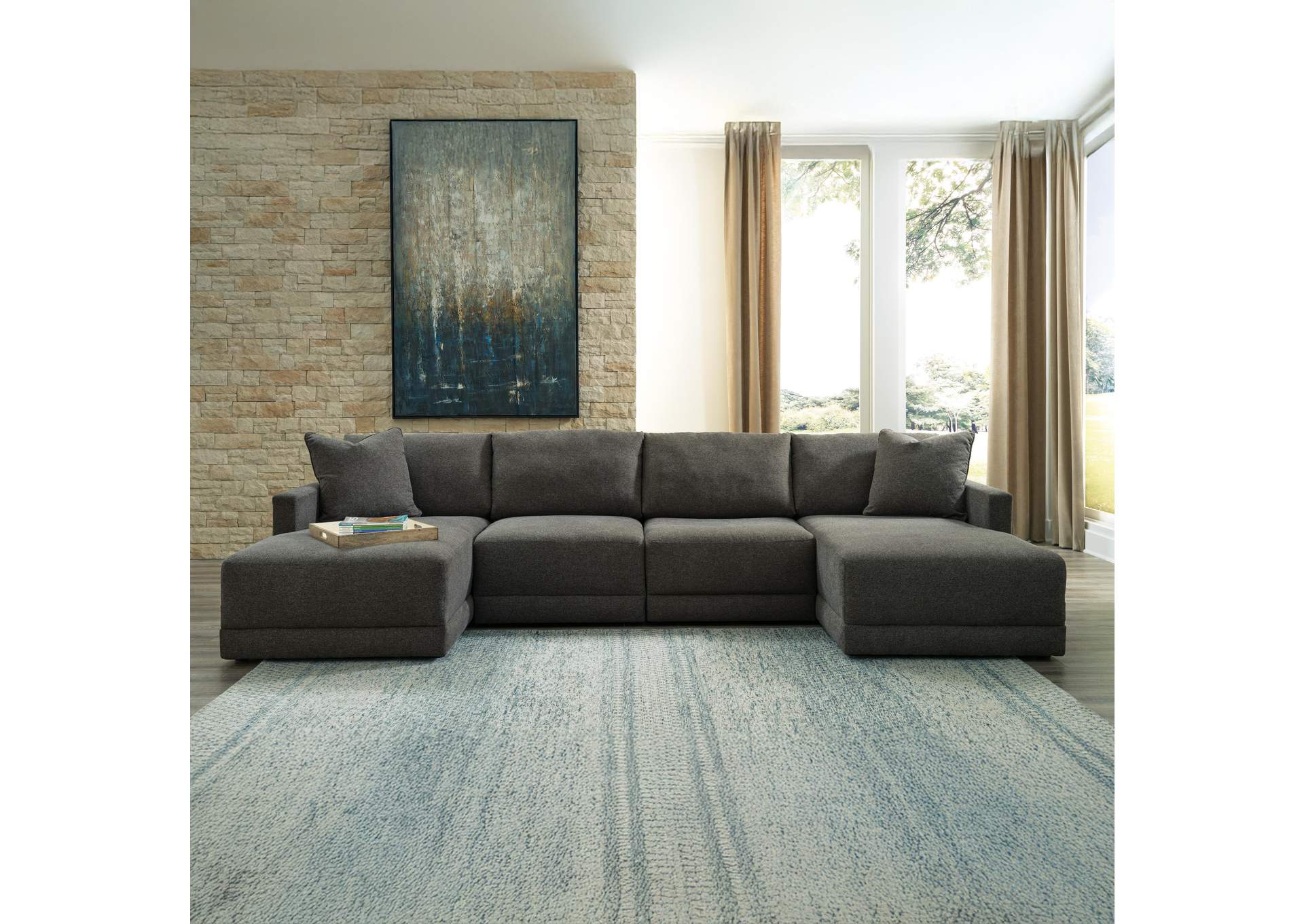 Evey 4-Piece Sectional with Chaise image 4