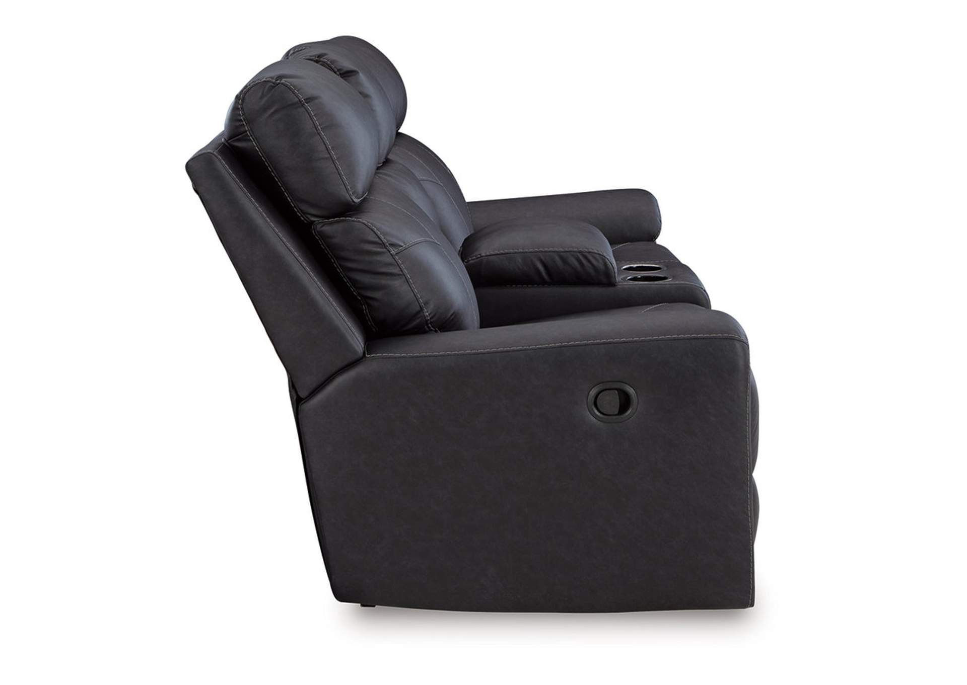 Montacute Glider Reclining Loveseat with Console image 2