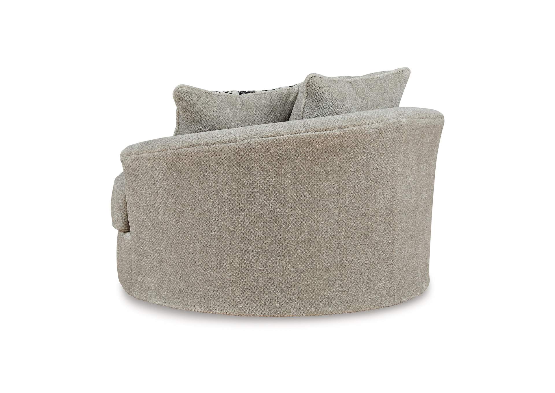 Calnita Oversized Swivel Accent Chair image 4