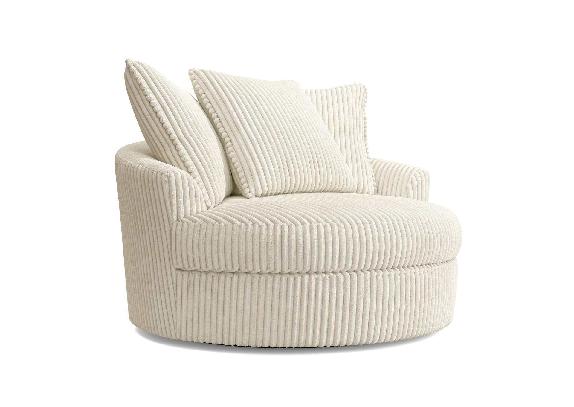 Lindyn Oversized Swivel Accent Chair image 2