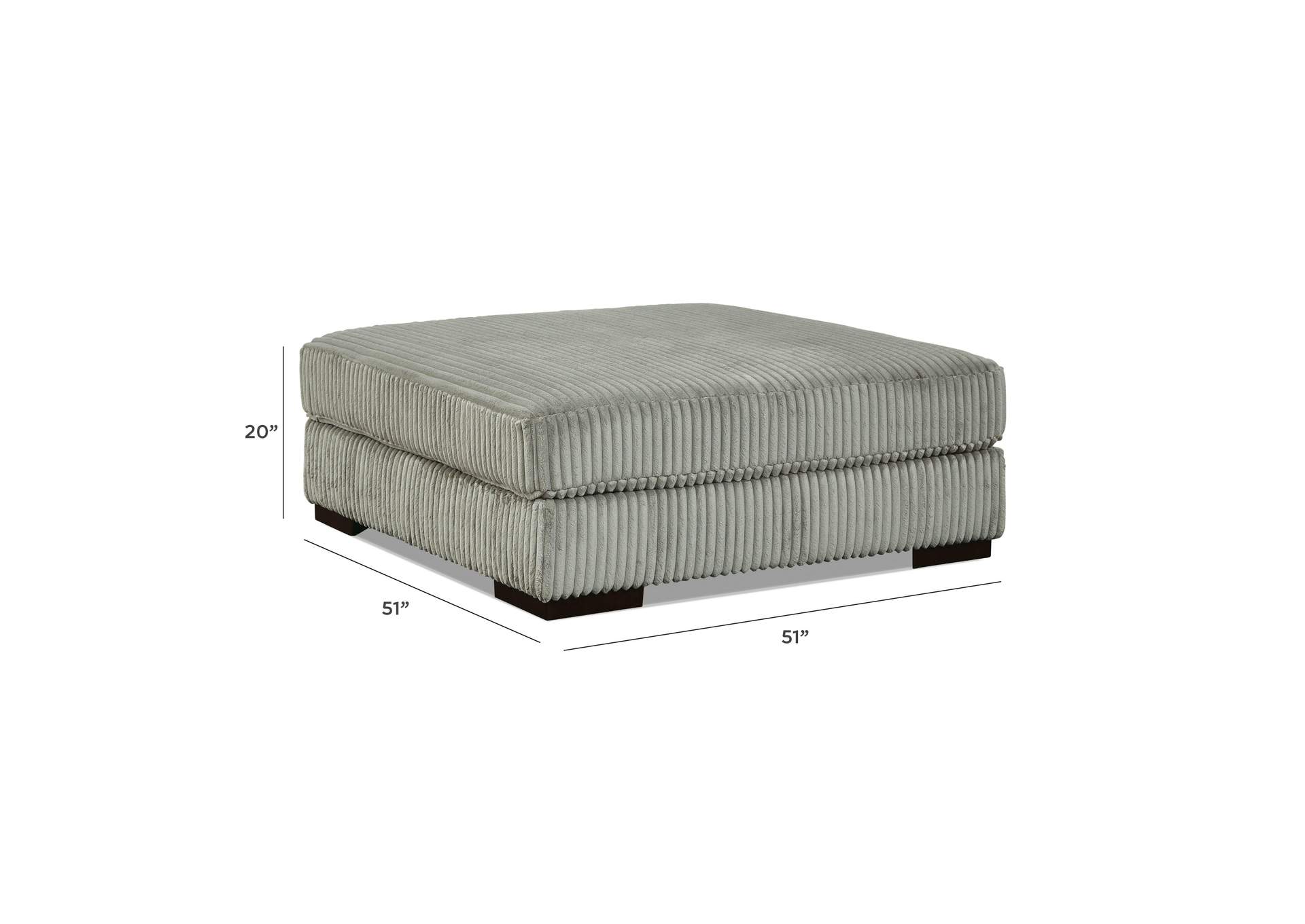 Lindyn Oversized Accent Ottoman image 2