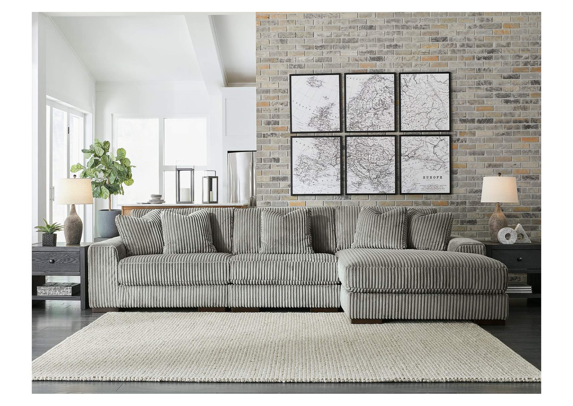Lindyn 3-Piece Sectional with Chaise image 7