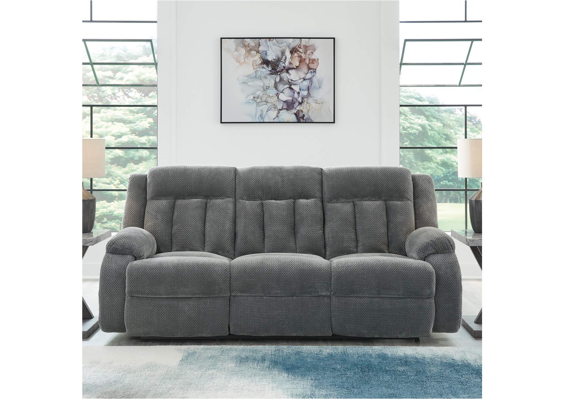 Observation Power Reclining Sofa with Drop Down Table image 13