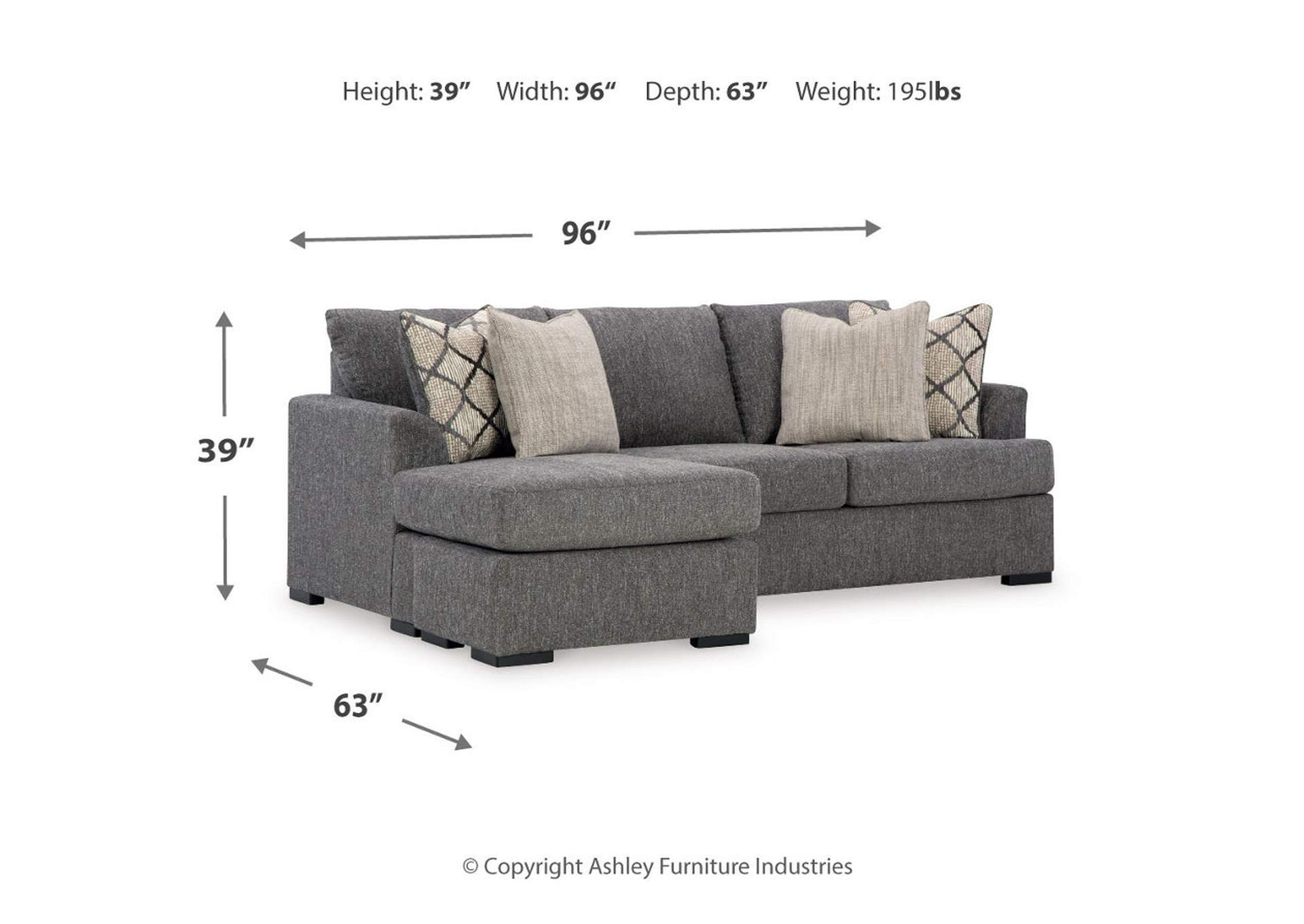 Hartford Sofa Chaise image 6