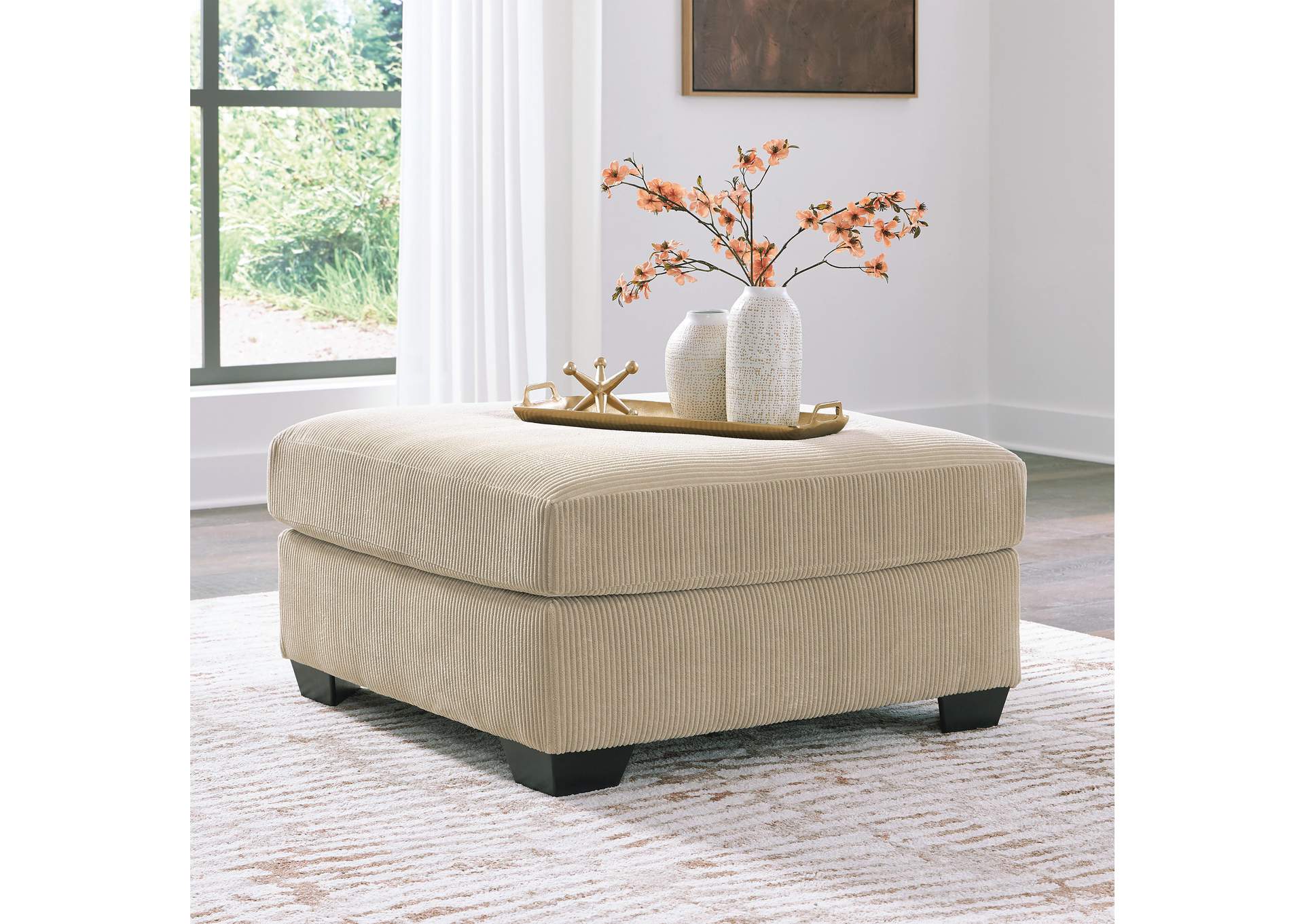 SimpleJoy Oversized Accent Ottoman image 4