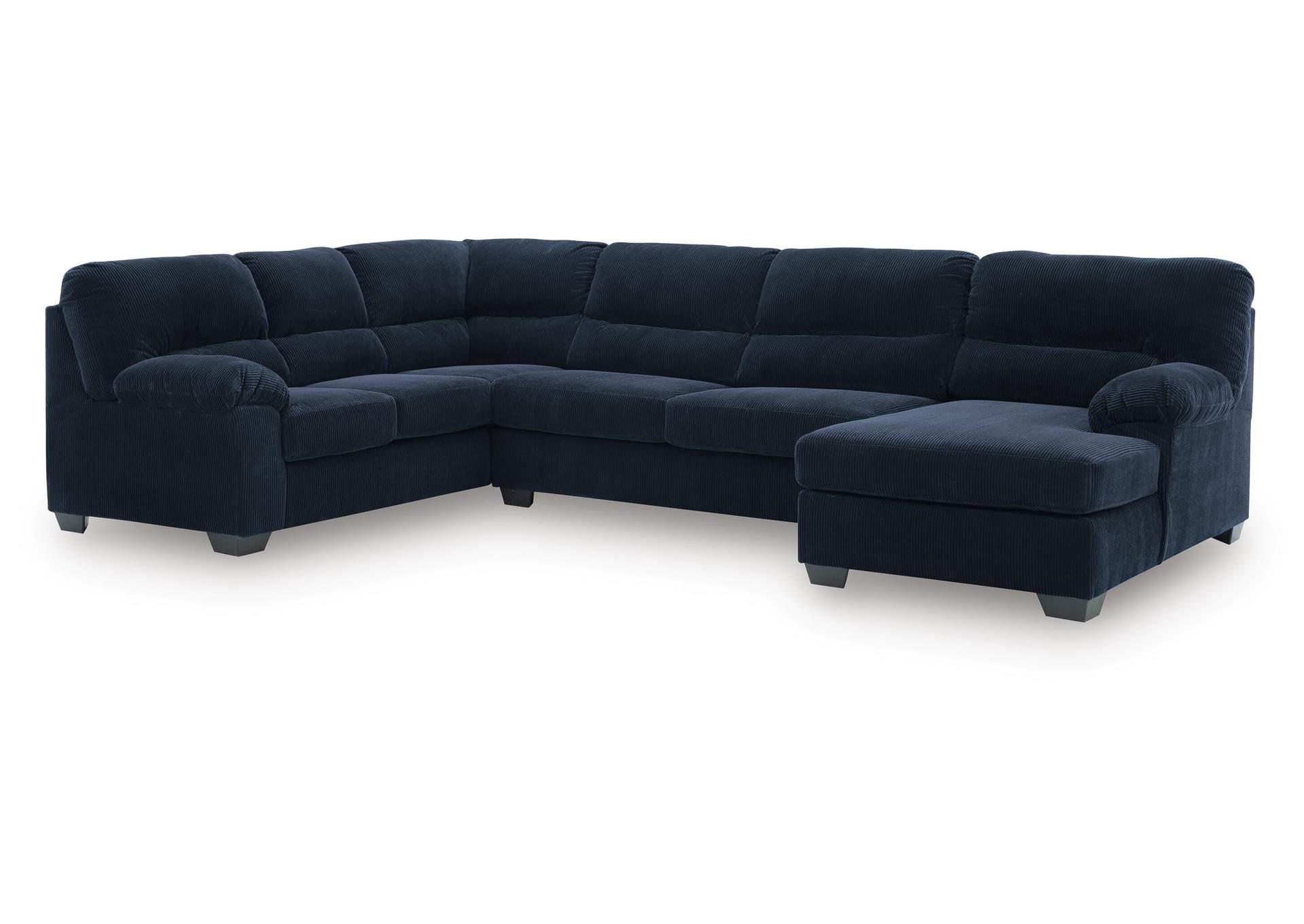 SimpleJoy 3-Piece Sectional with Chaise image 1