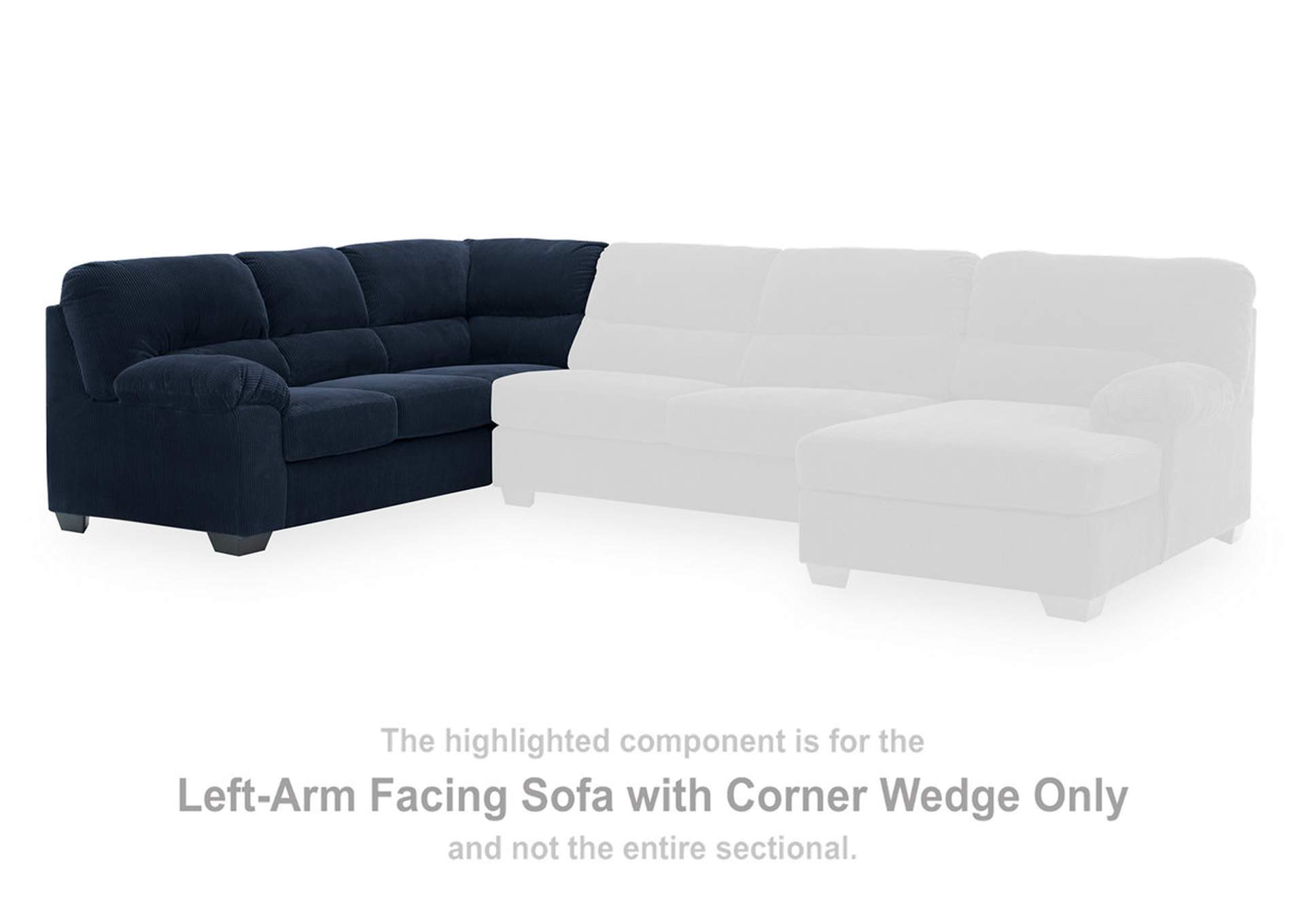 SimpleJoy 3-Piece Sectional with Chaise image 6