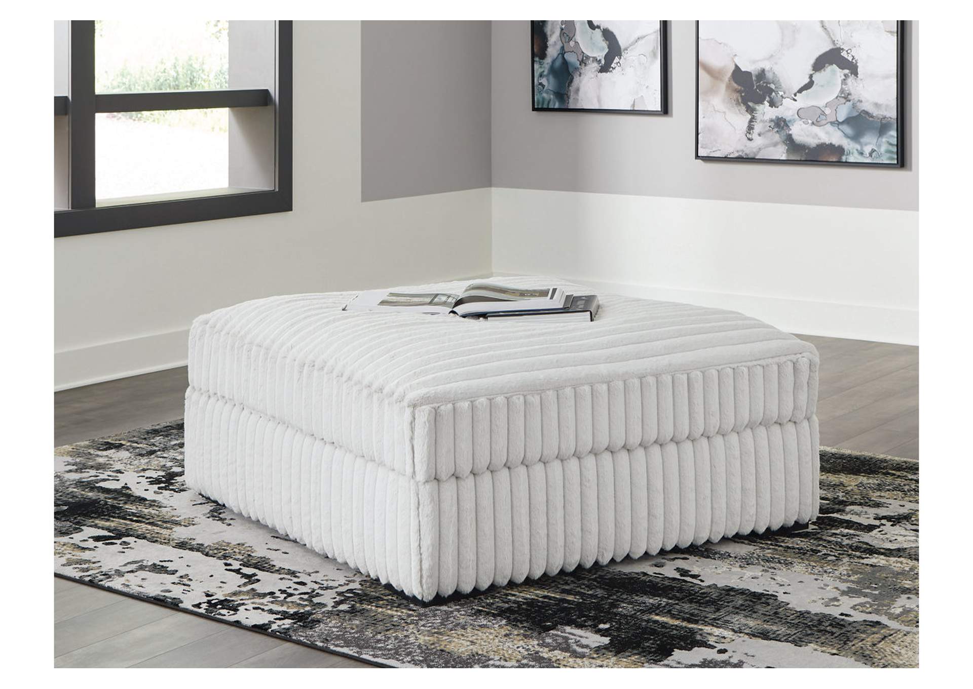 Stupendous Oversized Accent Ottoman image 9