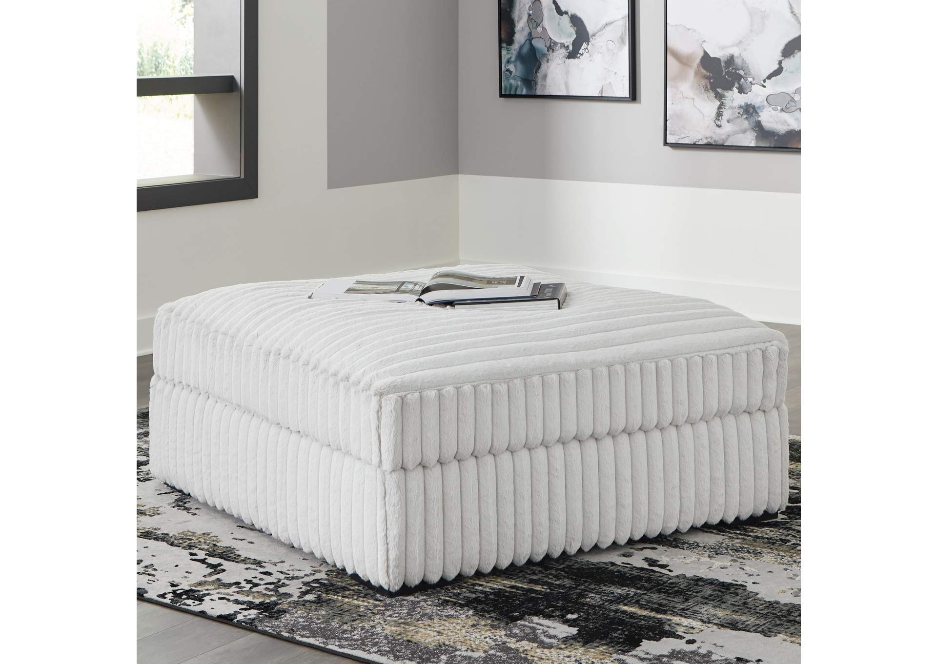 Stupendous Oversized Accent Ottoman image 4