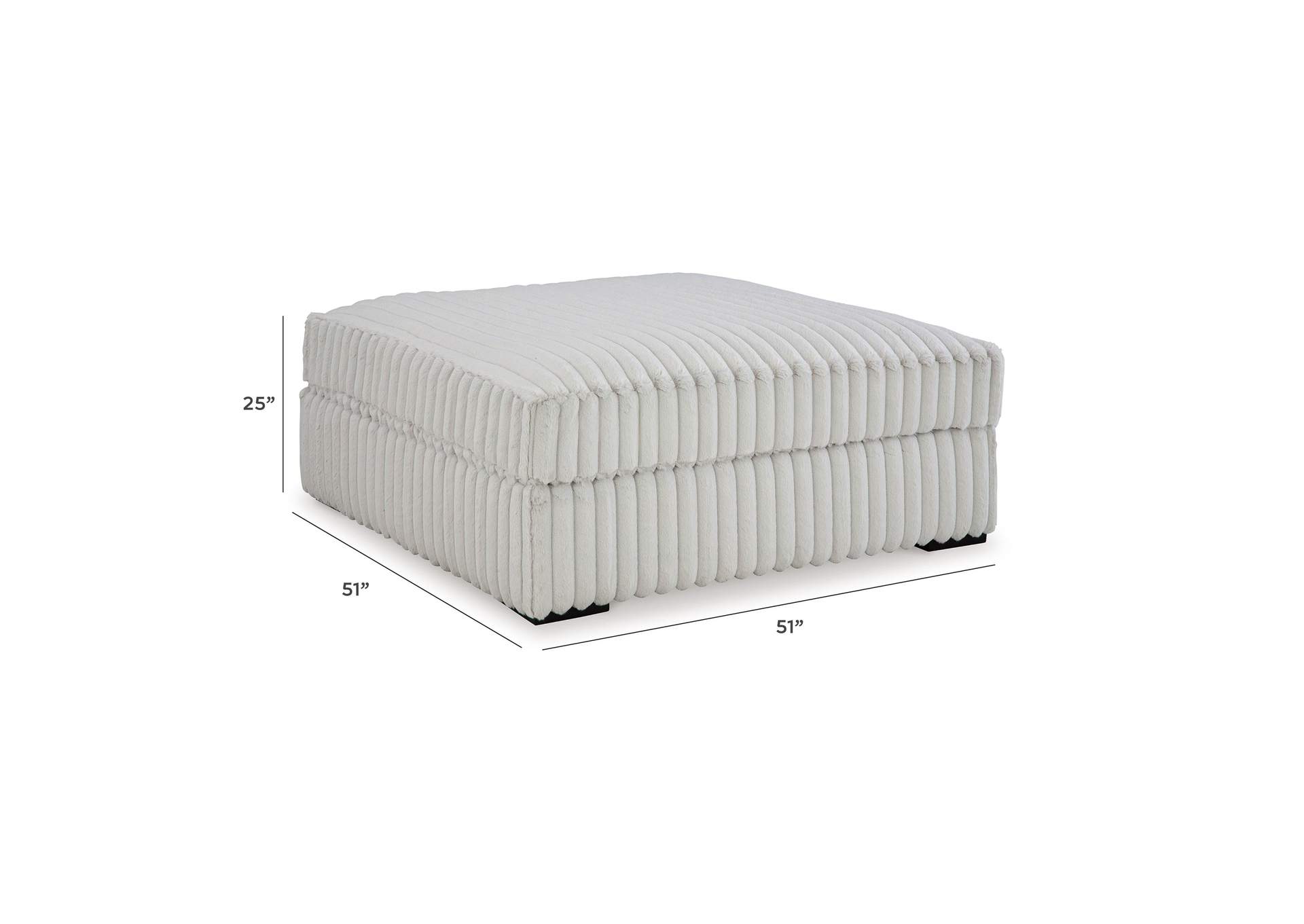 Stupendous Oversized Accent Ottoman image 7