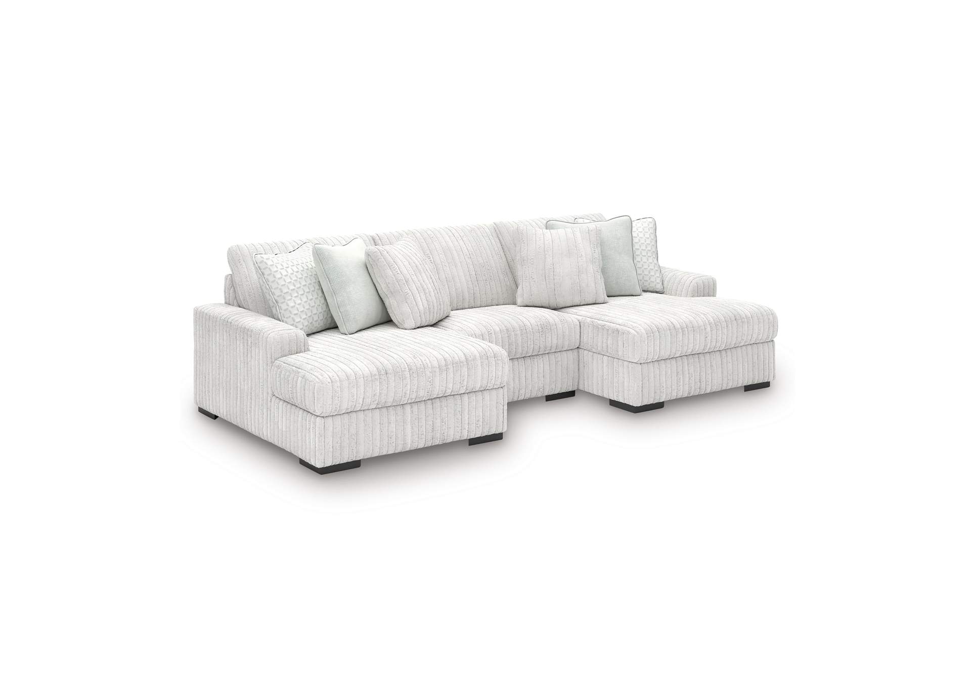 Stupendous 3-Piece Sectional with Double Chaise image 7