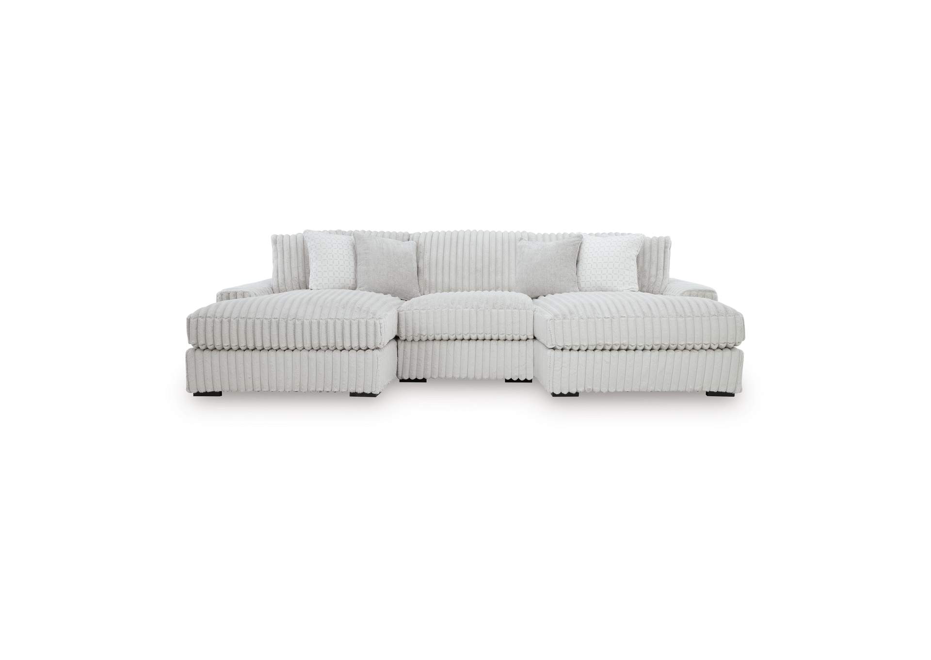 Stupendous 3-Piece Sectional with Double Chaise image 2