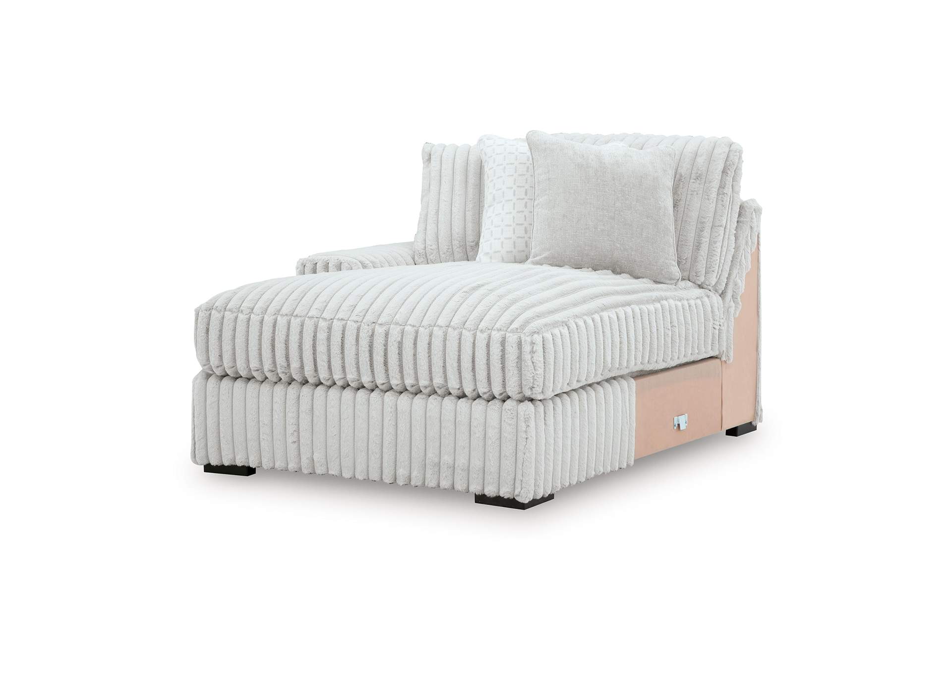 Stupendous 4-Piece Sectional with Double Chaise image 4