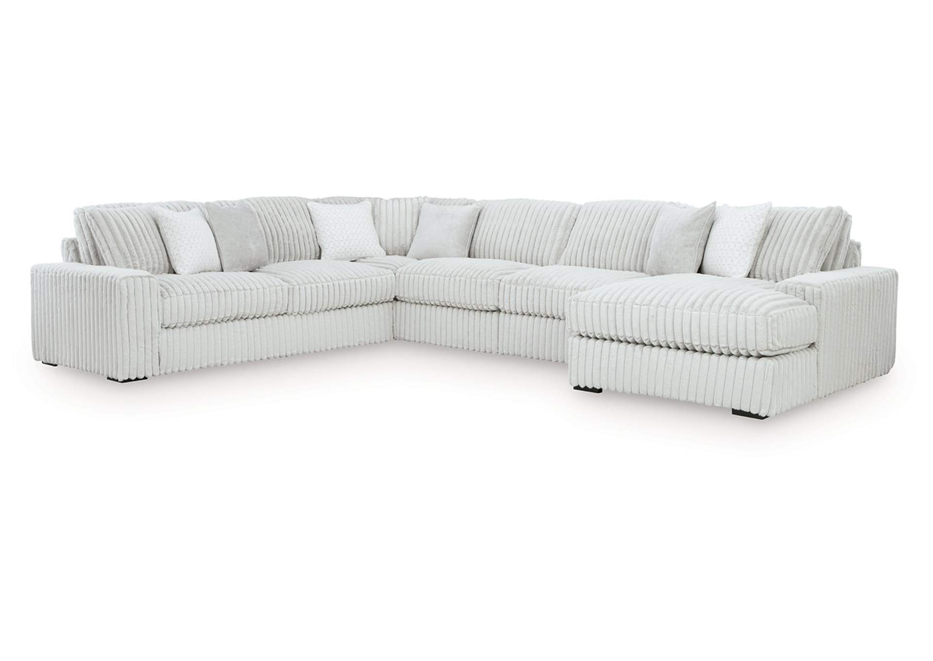 Stupendous 5-Piece Sectional with Chaise image 1