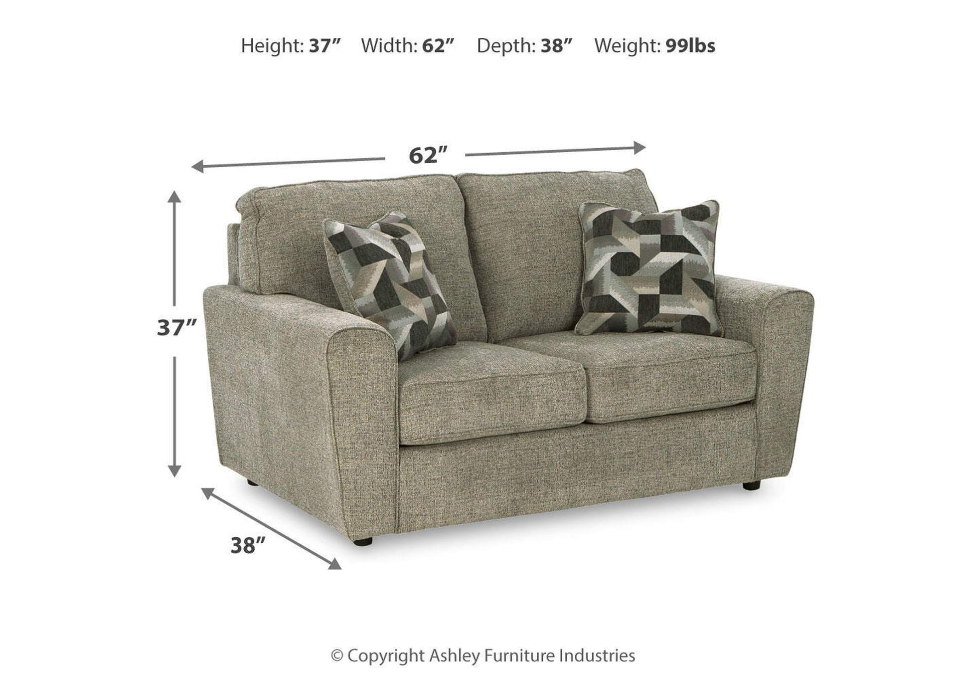 Cascilla Loveseat image 6