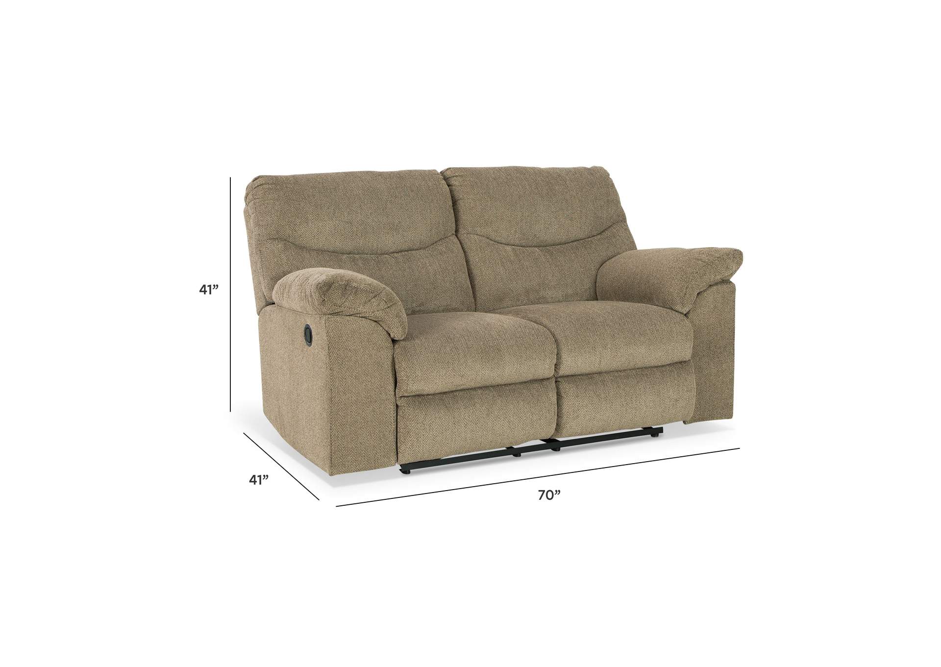 Alphons Reclining Loveseat image 12