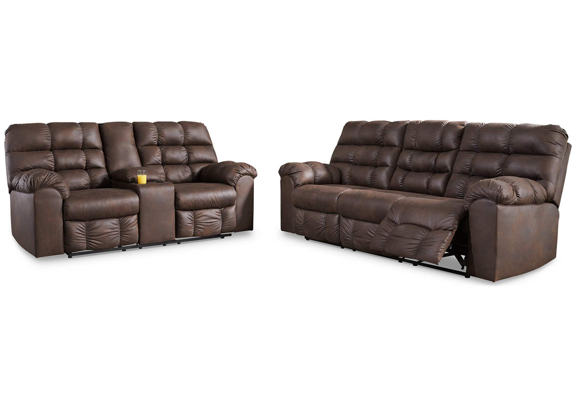 Derwin Sofa and Loveseat image 1