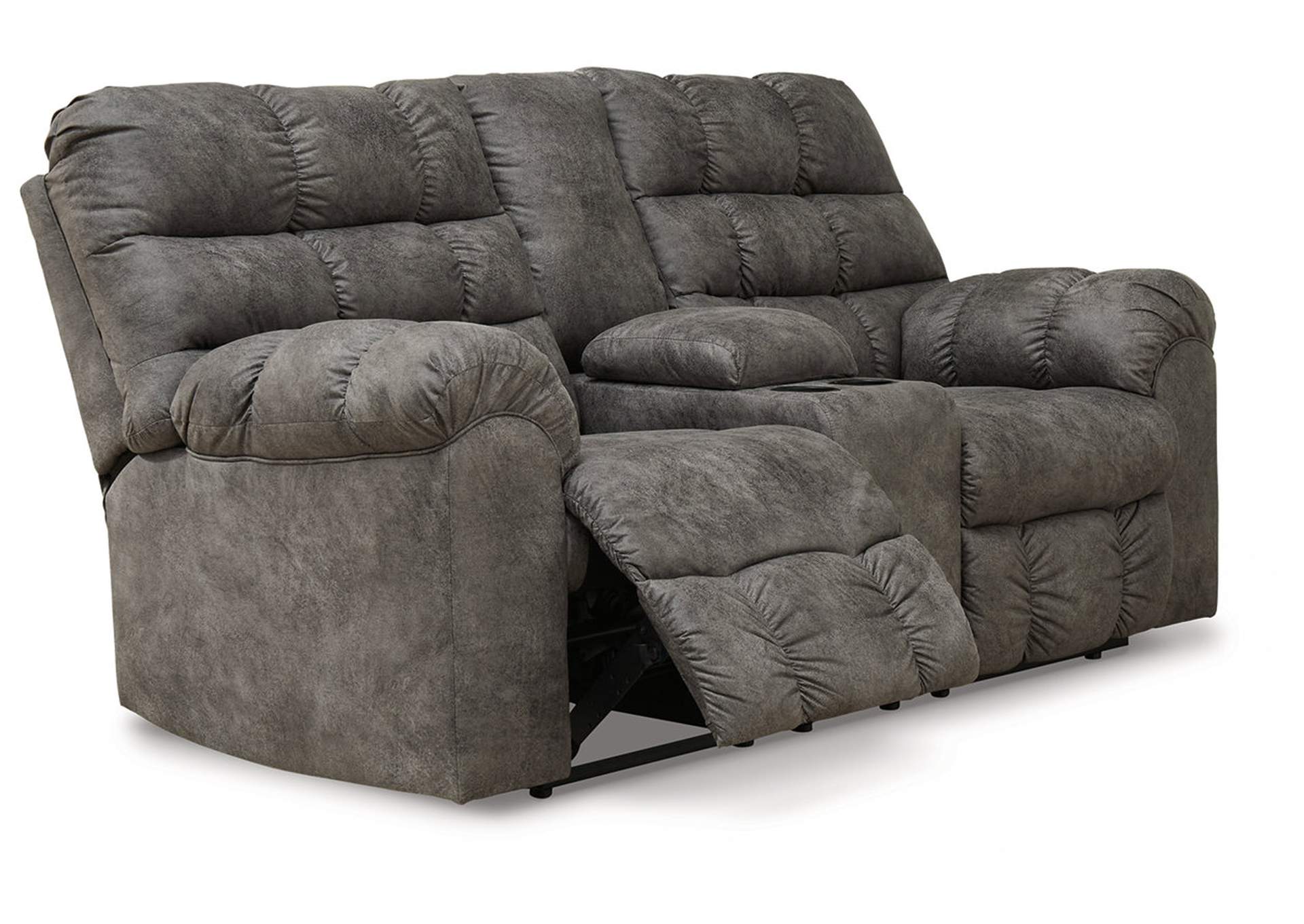 Derwin Reclining Loveseat with Console image 4