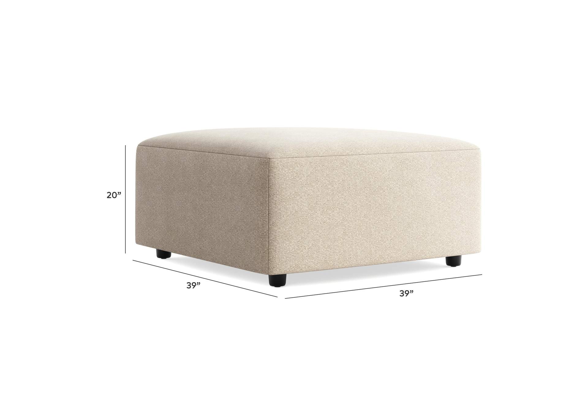 Edenfield Oversized Accent Ottoman image 8