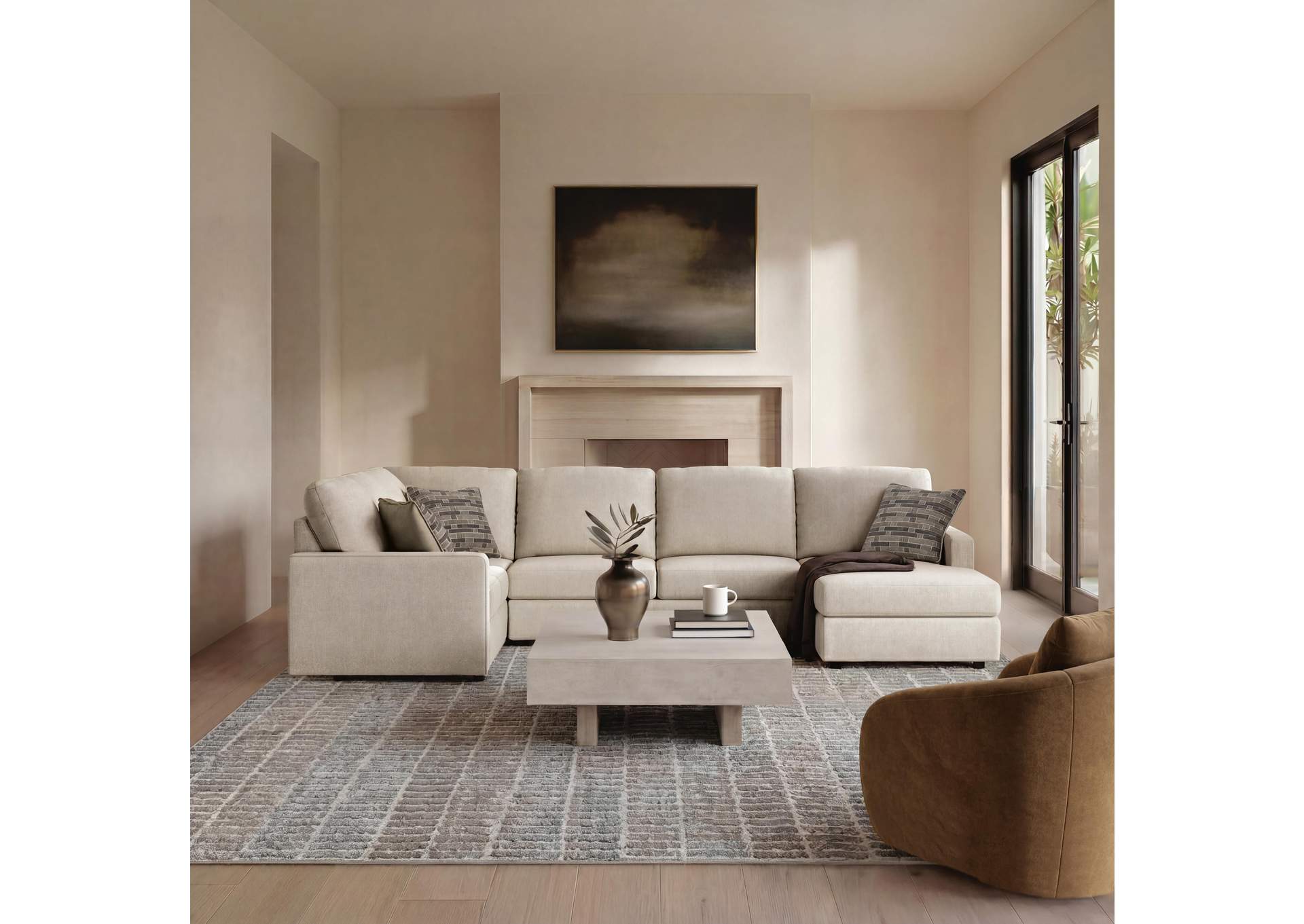 Edenfield 3-Piece Sectional with Chaise image 3