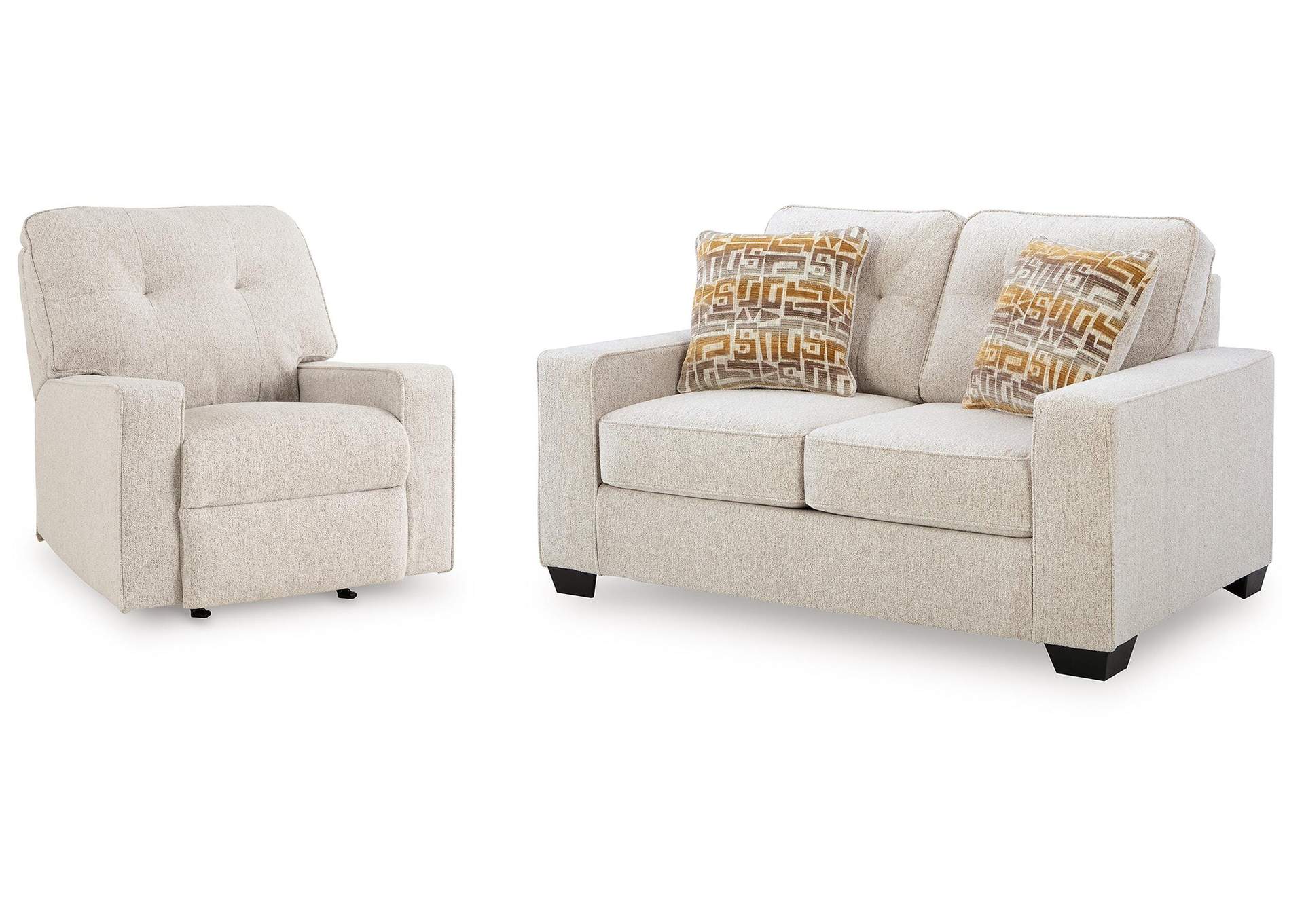 Larimer Loveseat and Recliner image 1