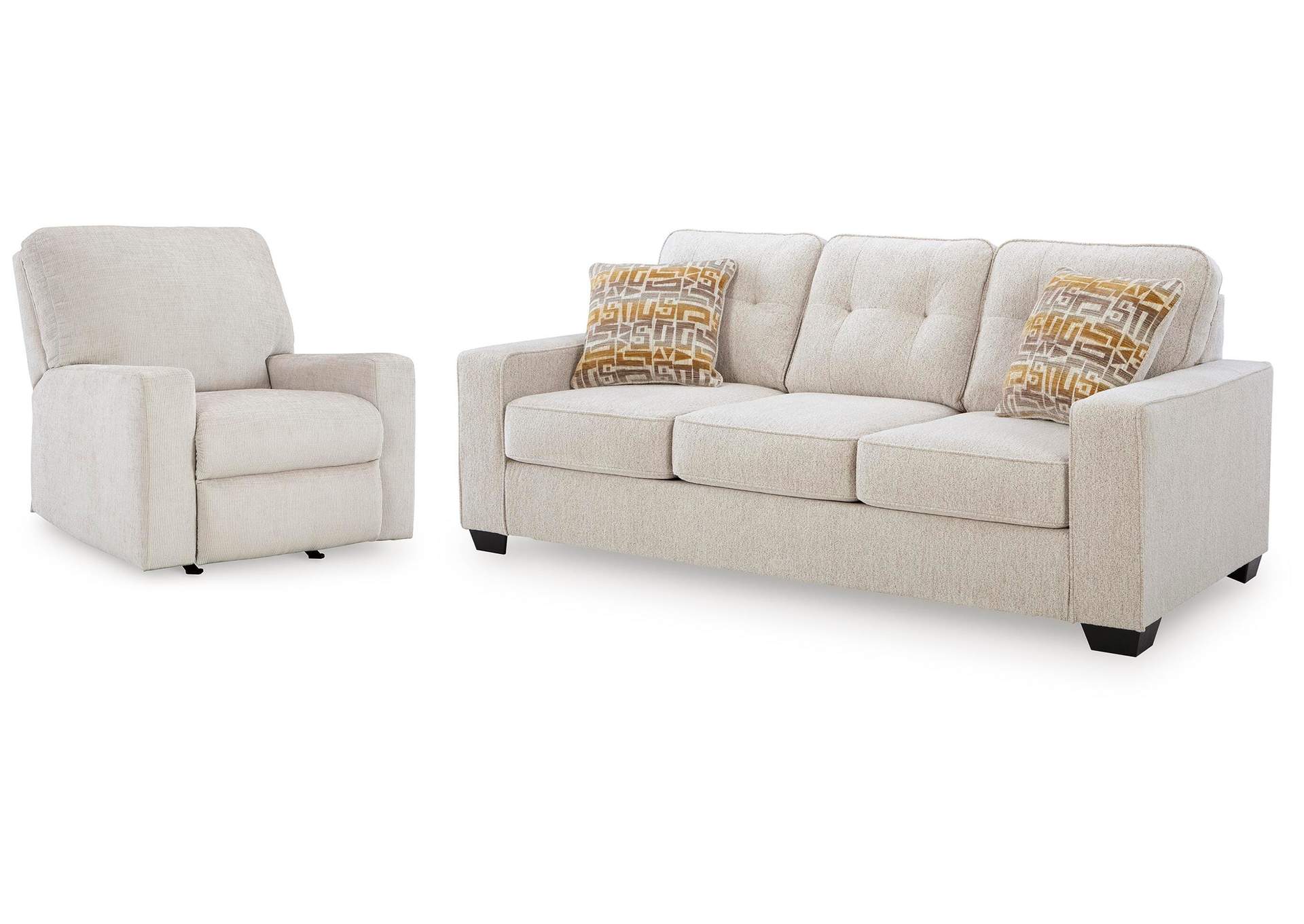 Larimer Sofa and Recliner image 1