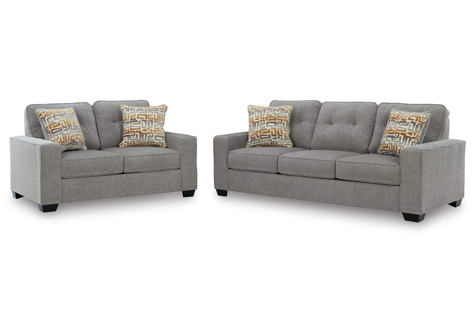 Larimer Queen Sofa Sleeper and Loveseat image 1