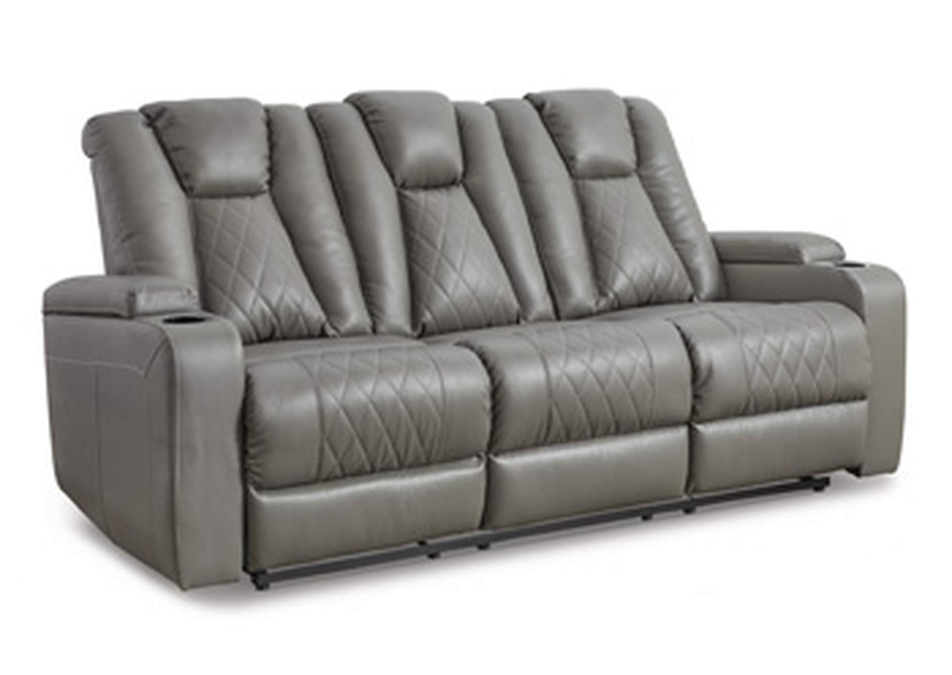Mancin Reclining Sofa with Drop Down Table