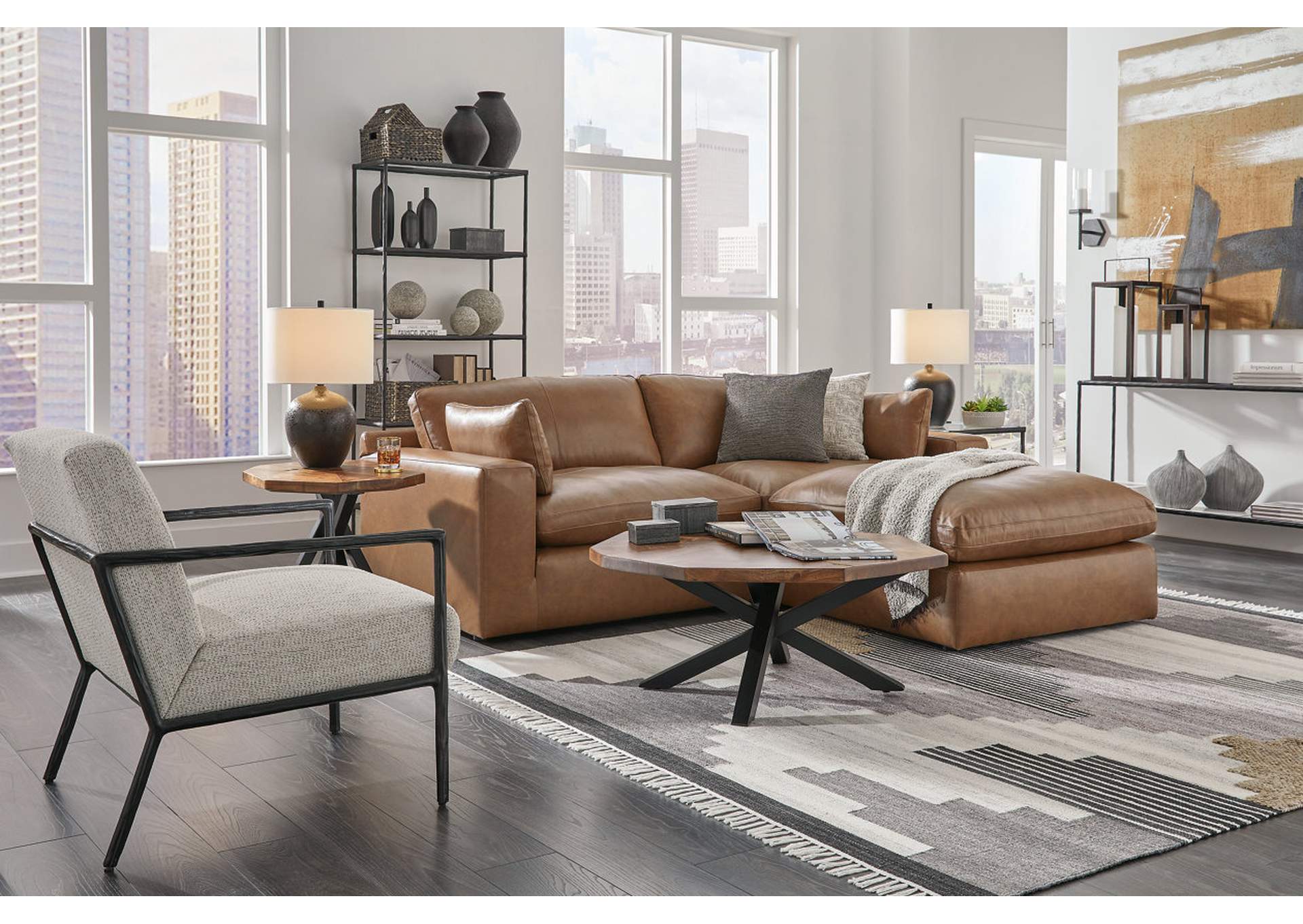 Emilia 2-Piece Sectional Loveseat image 7