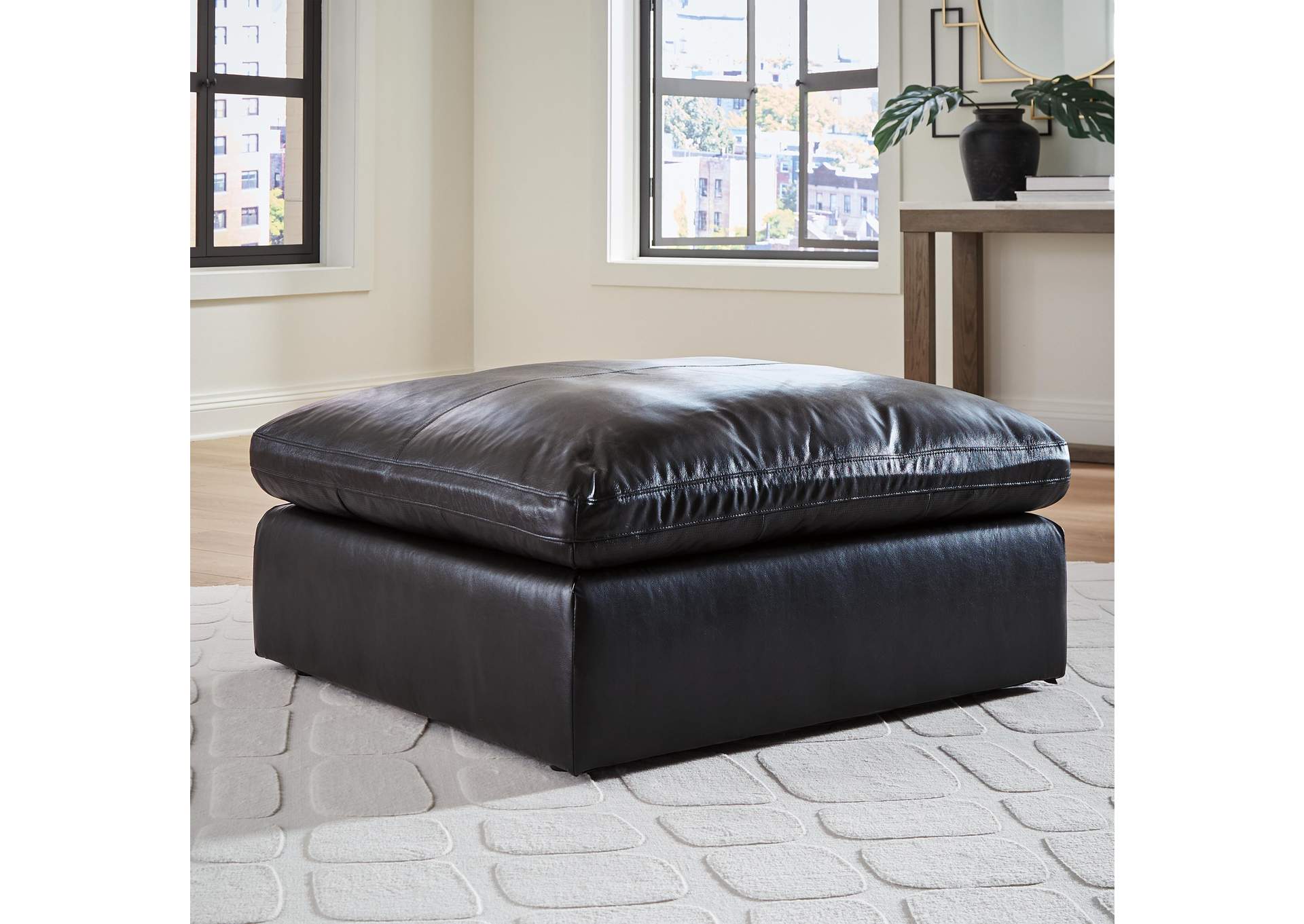 Emilia Oversized Accent Ottoman image 2